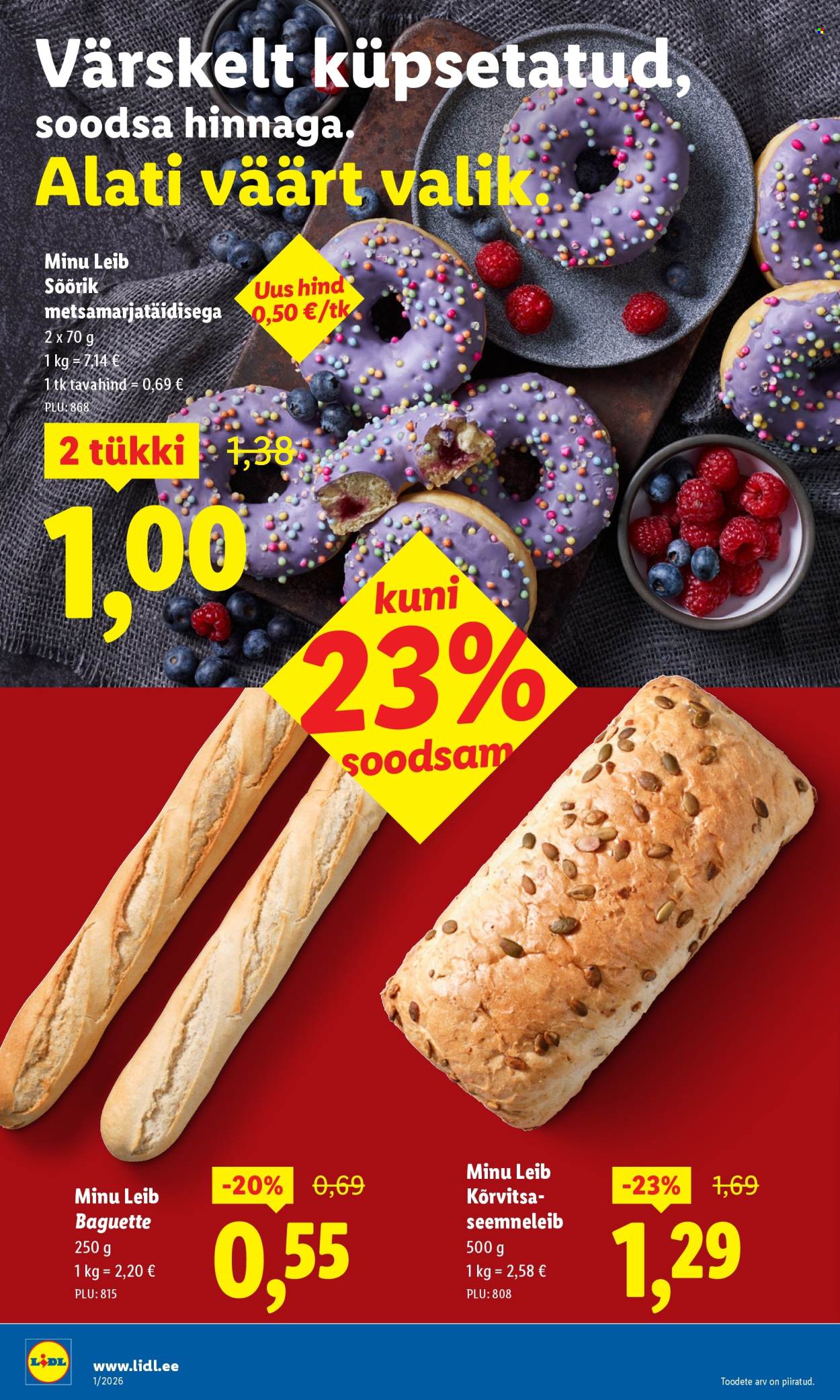 lidl - Lidl kliendileht - Kliendileht (29.12.2025 - 4.01.2026) - page: 6