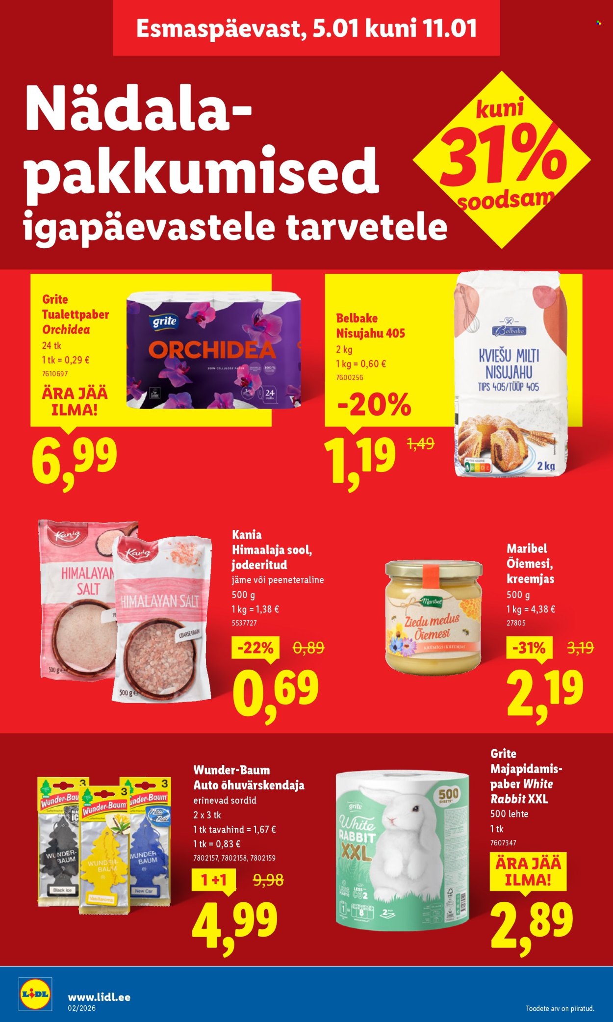 lidl - Lidl kliendileht - Kliendileht (5.01 - 11.01.2026) - page: 14