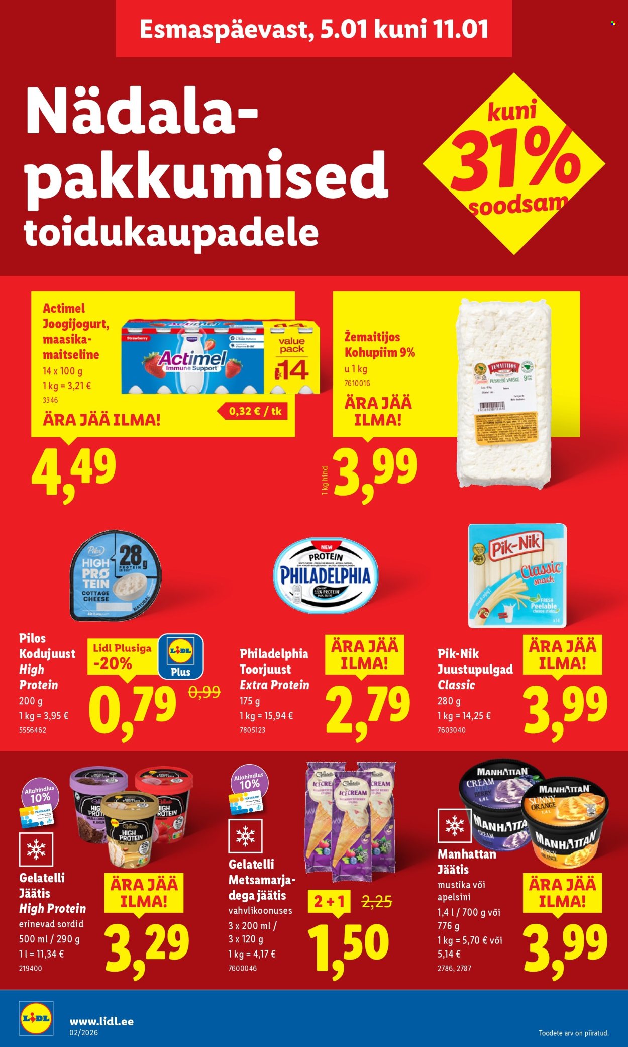 lidl - Lidl kliendileht - Kliendileht (5.01 - 11.01.2026) - page: 10