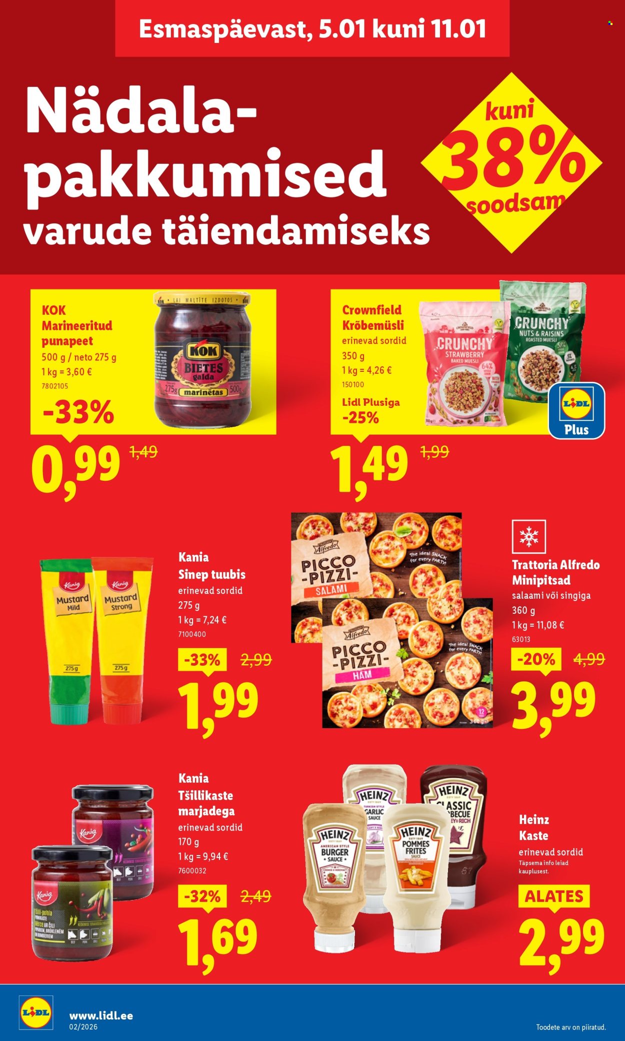 lidl - Lidl kliendileht - Kliendileht (5.01 - 11.01.2026) - page: 12
