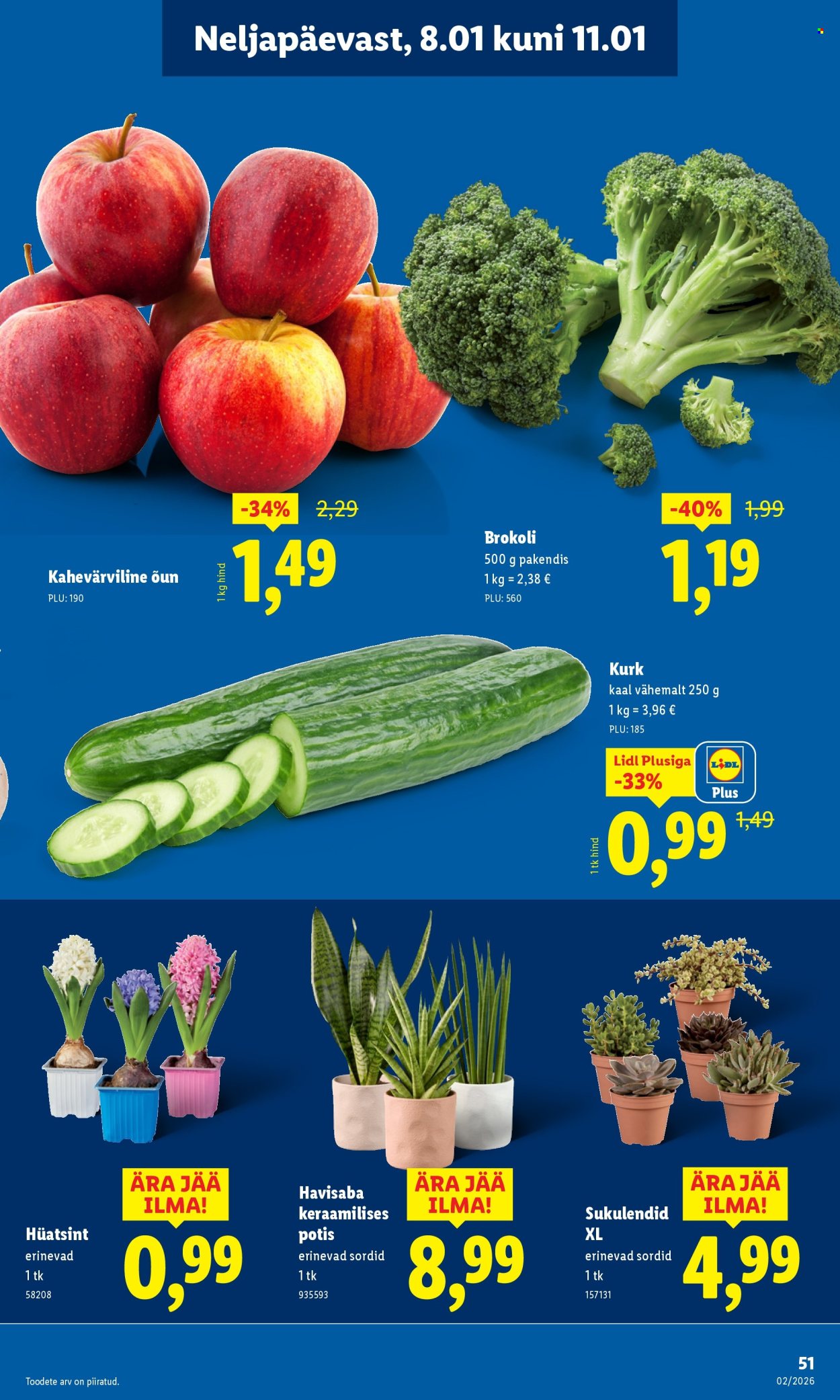 lidl - Lidl kliendileht - Kliendileht (5.01 - 11.01.2026) - page: 51