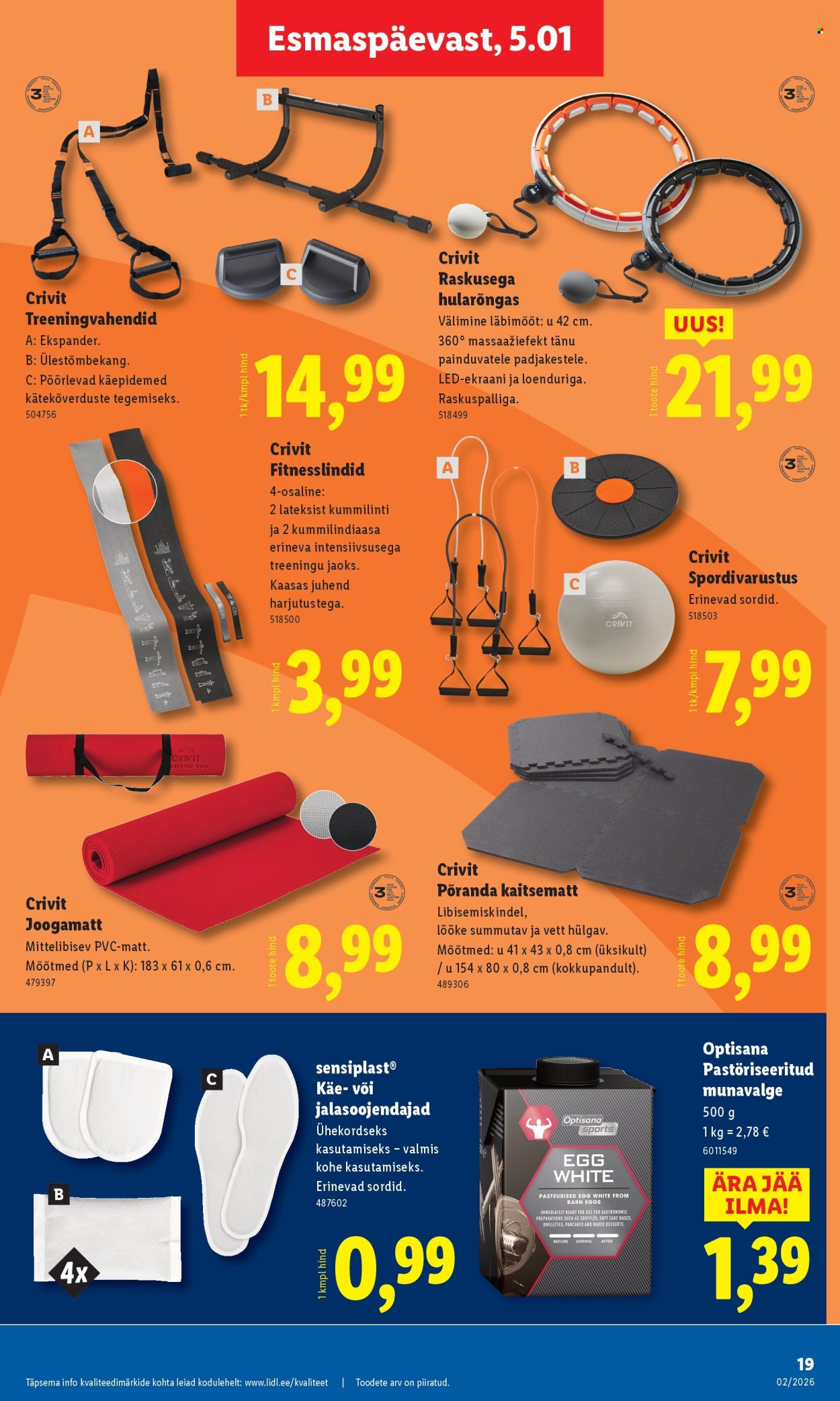 lidl - Lidl kliendileht - Kliendileht (5.01 - 11.01.2026) - page: 19