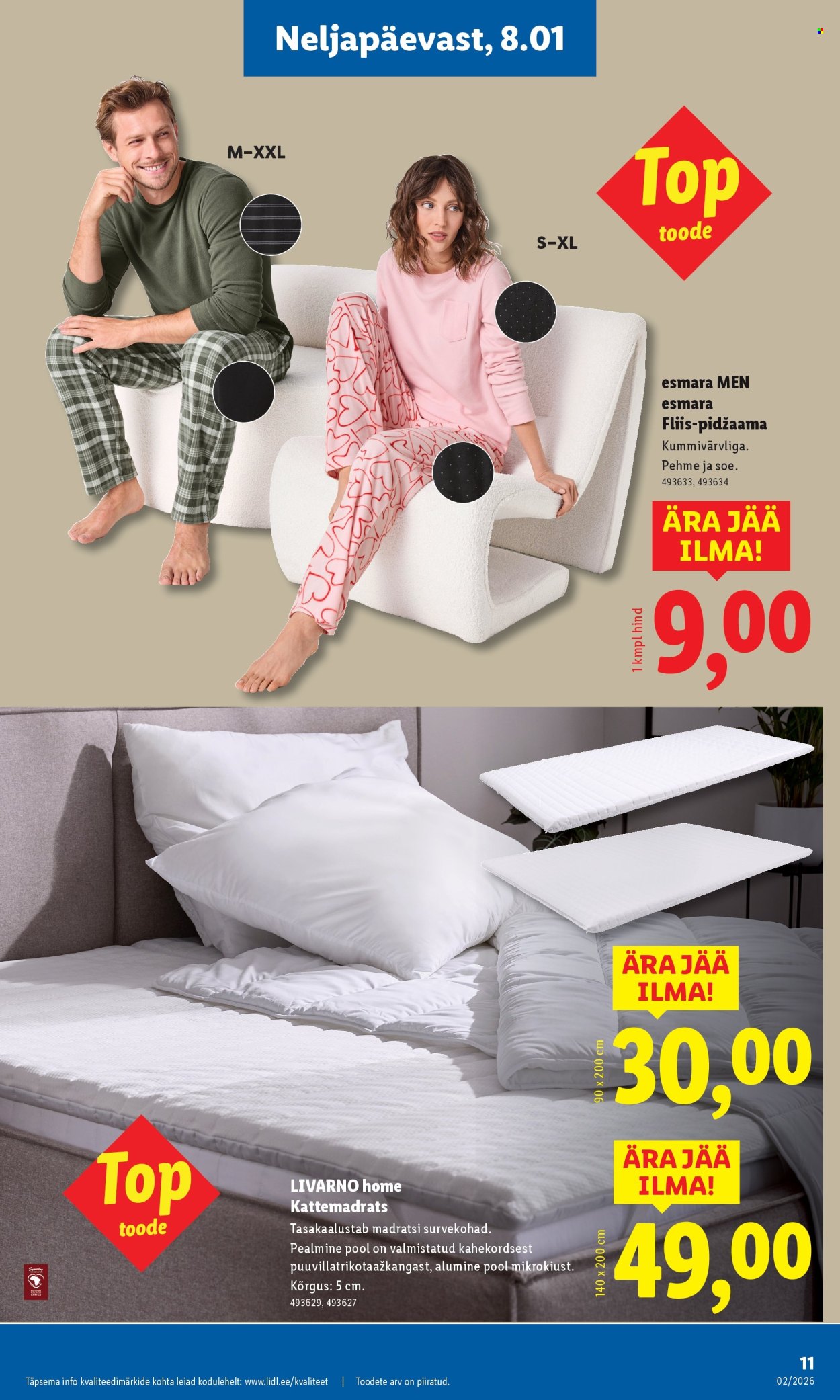 lidl - Lidl kliendileht - Tööstuskaupade pakkumised (5.01 - 11.01.2026) - page: 11