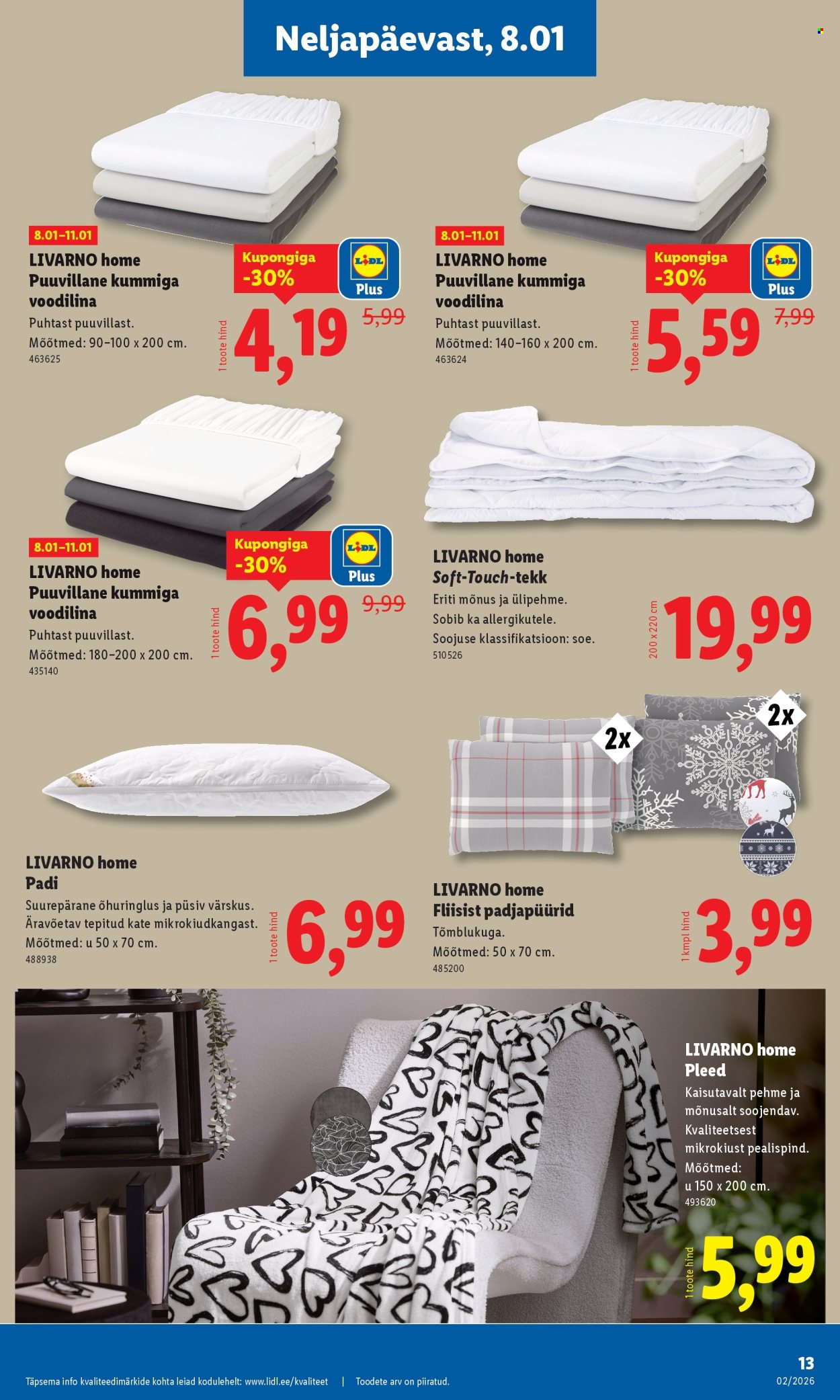 lidl - Lidl kliendileht - Tööstuskaupade pakkumised (5.01 - 11.01.2026) - page: 13