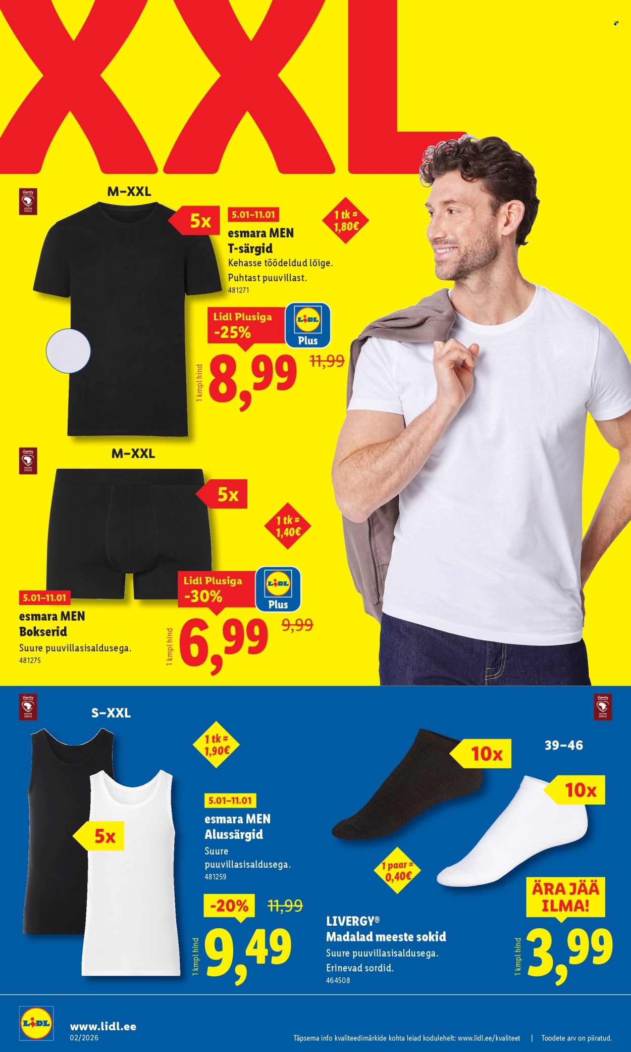 lidl - Lidl kliendileht - Tööstuskaupade pakkumised (5.01 - 11.01.2026) - page: 6