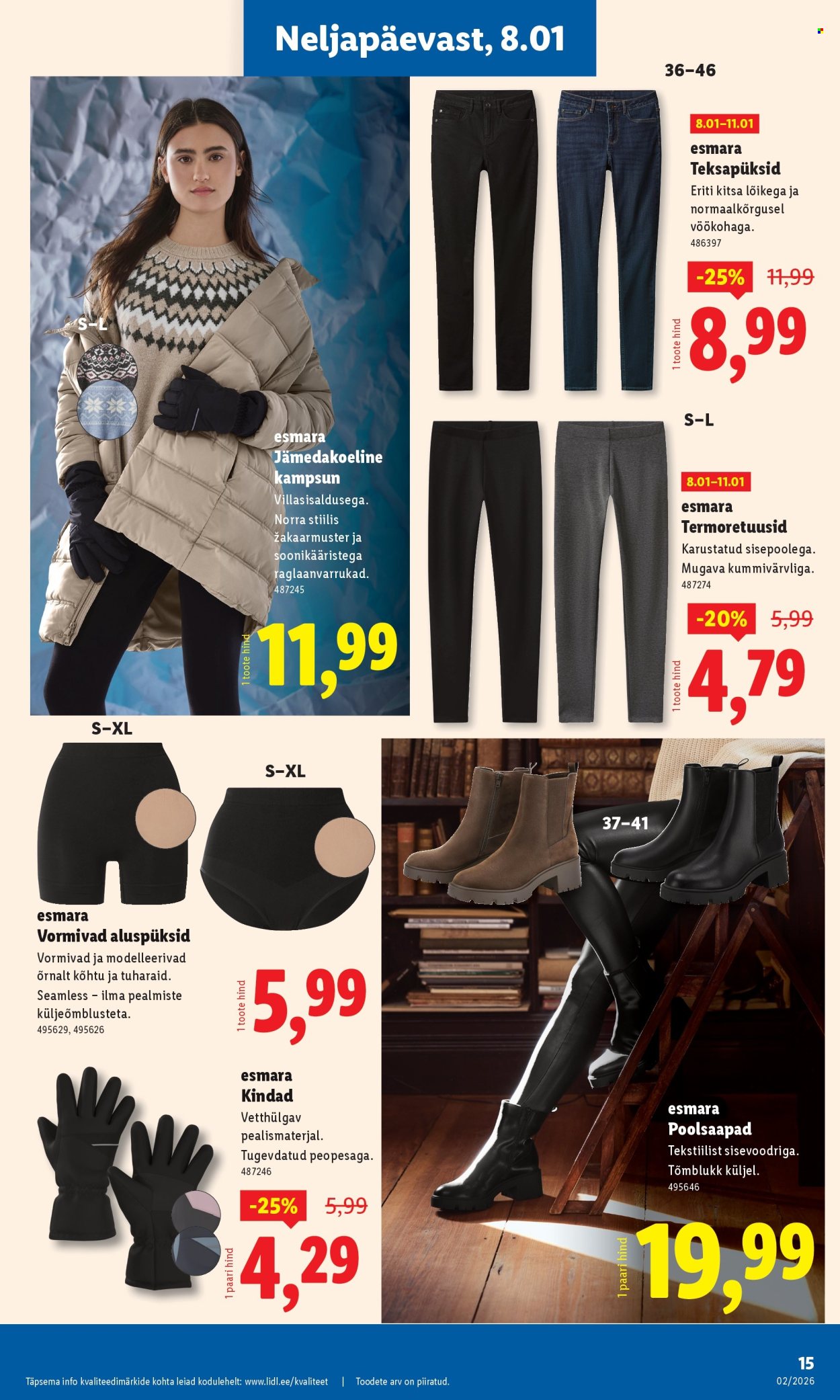 lidl - Lidl kliendileht - Tööstuskaupade pakkumised (5.01 - 11.01.2026) - page: 15