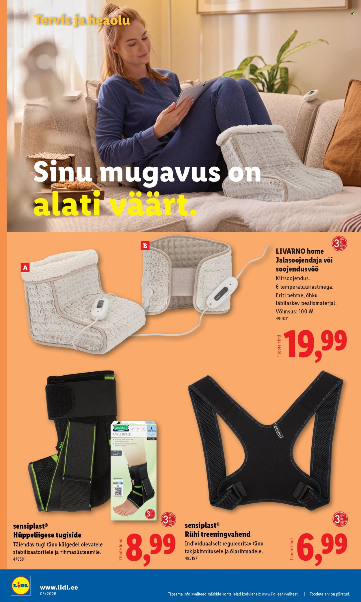 lidl - Lidl kliendileht - Tööstuskaupade pakkumised (12.01 - 18.01.2026) - page: 4