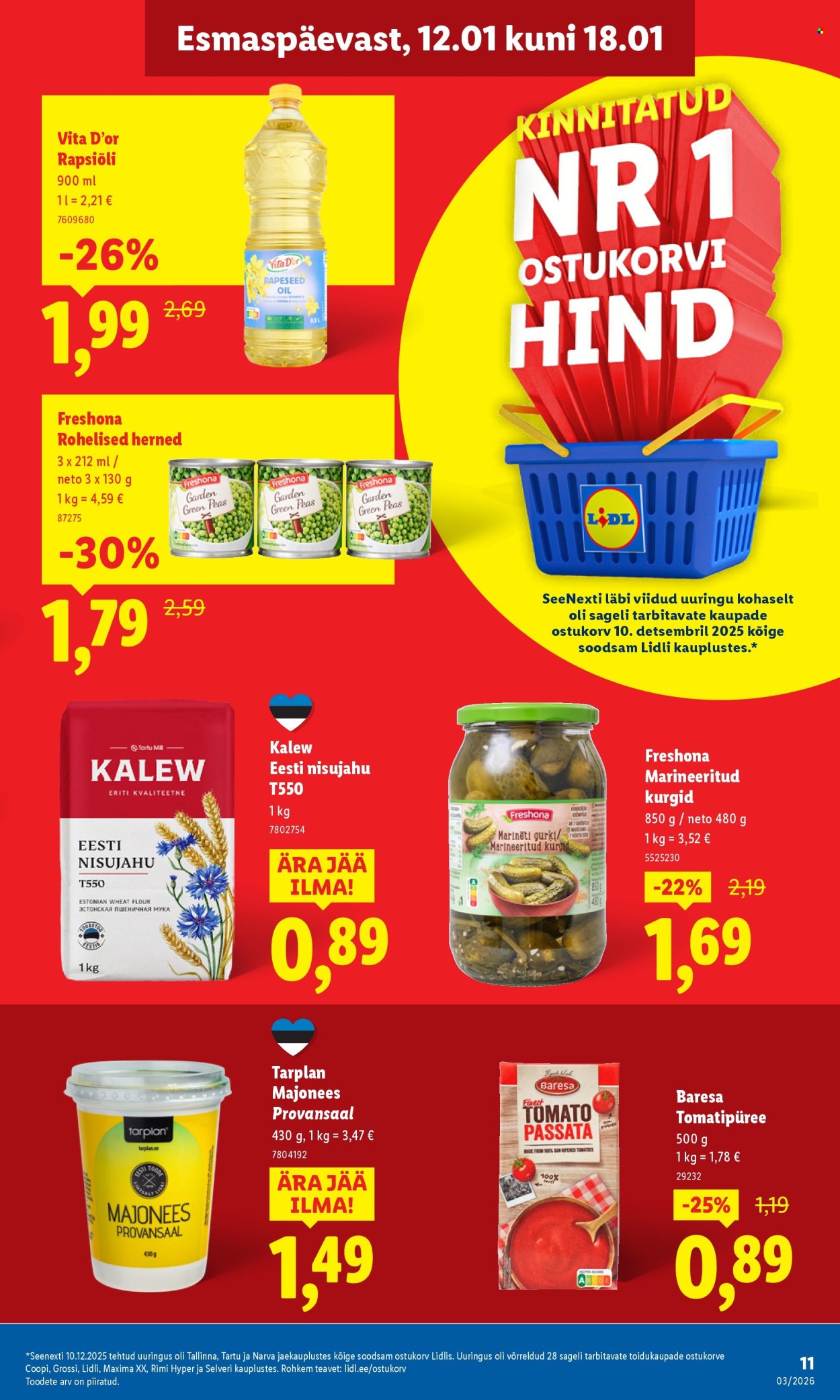lidl - Lidl kliendileht - Kliendileht (12.01 - 18.01.2026) - page: 11