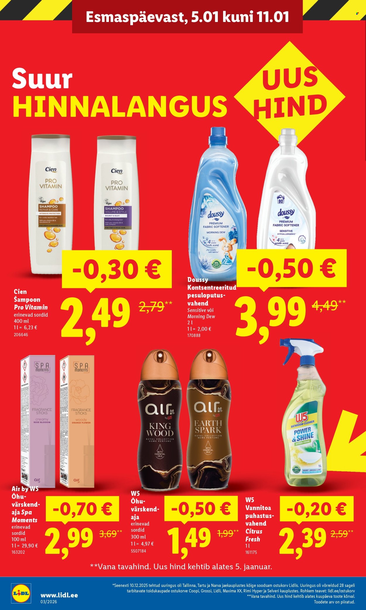 lidl - Lidl kliendileht - Suur hinnalangus Alates (12.01 - 18.01.2026) - page: 10