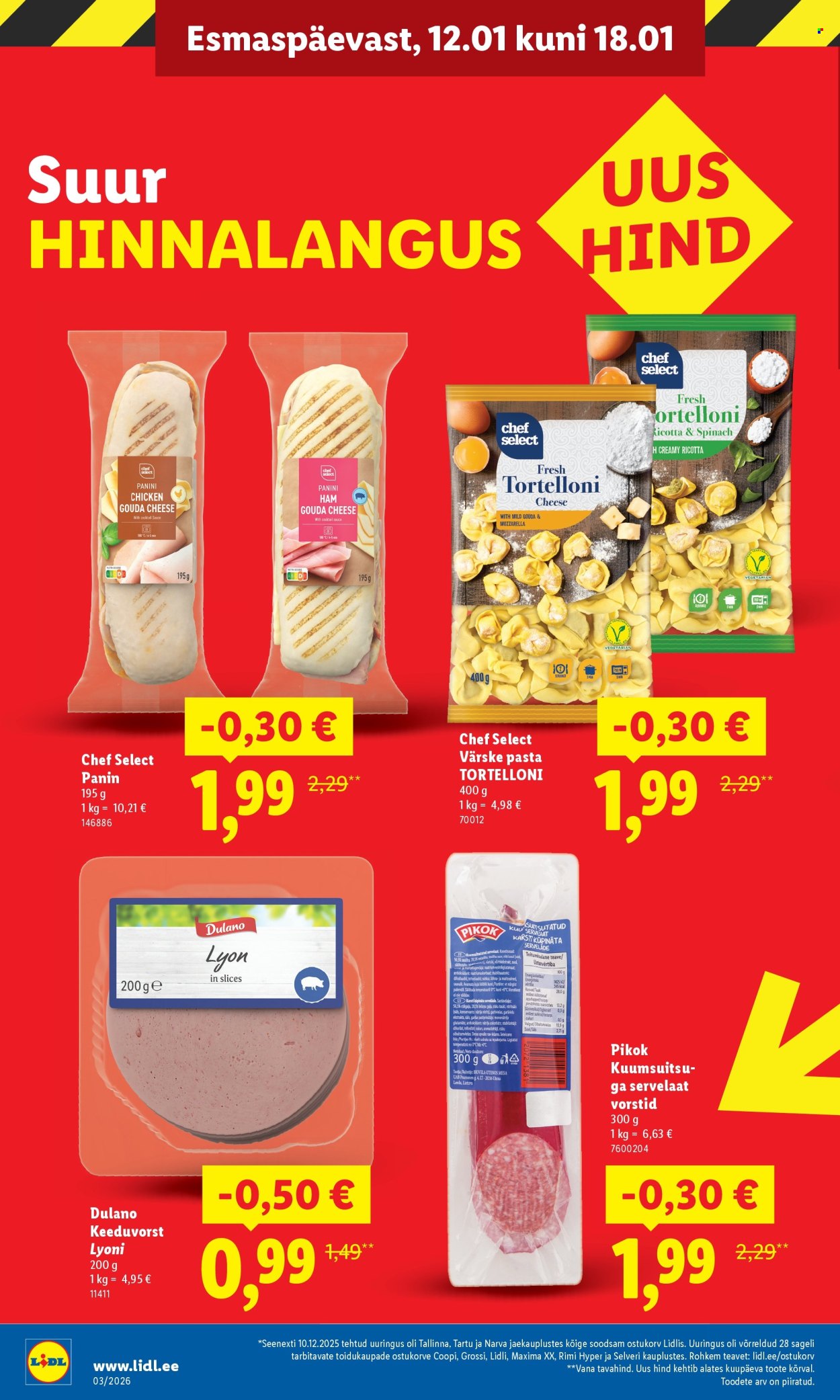 lidl - Lidl kliendileht - Suur hinnalangus Alates (12.01 - 18.01.2026) - page: 6