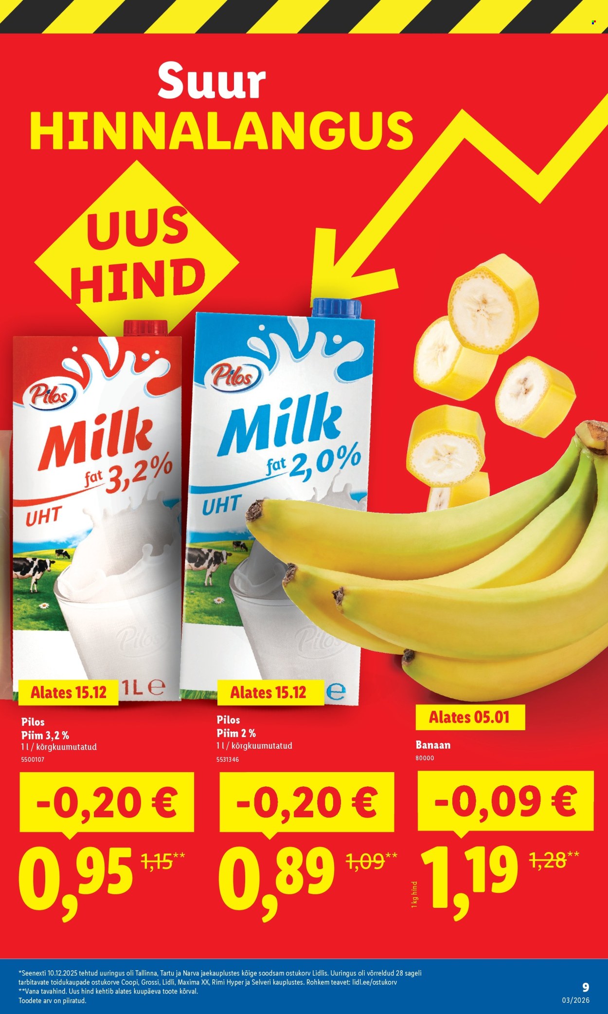lidl - Lidl kliendileht - Suur hinnalangus Alates (12.01 - 18.01.2026) - page: 9