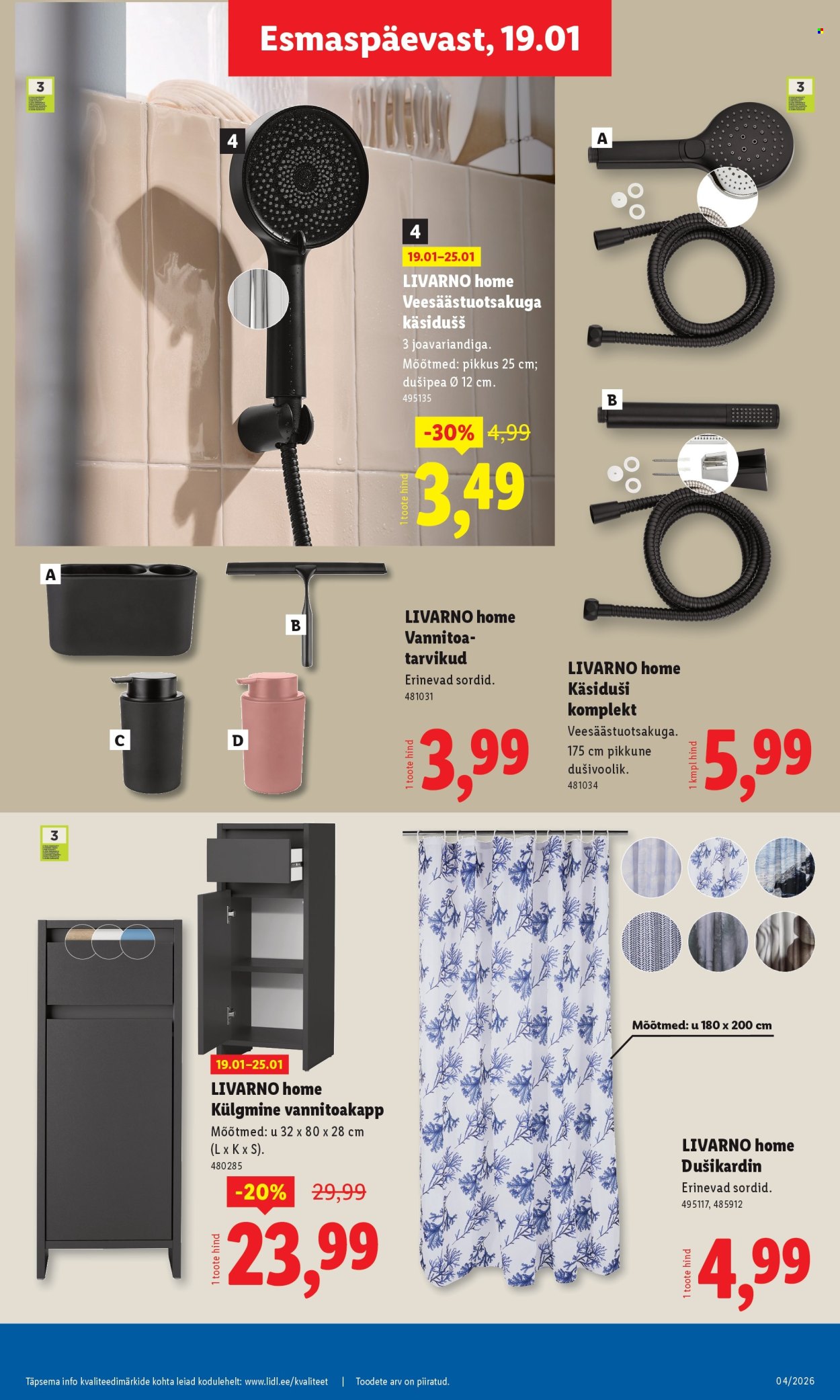lidl - Lidl kliendileht - Tööstuskaupade pakkumised (19.01 - 25.01.2026) - page: 5