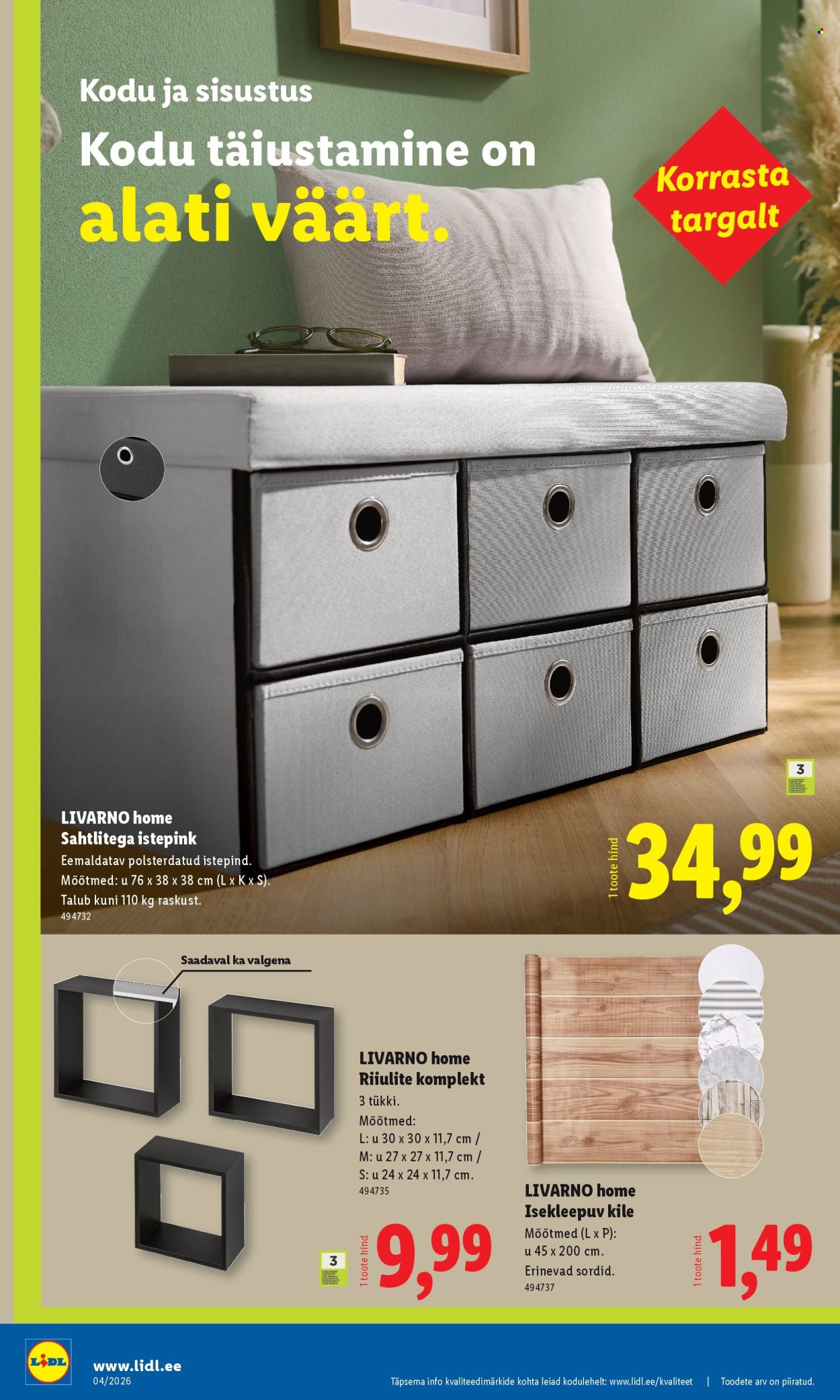 lidl - Lidl kliendileht - Tööstuskaupade pakkumised (19.01 - 25.01.2026) - page: 16