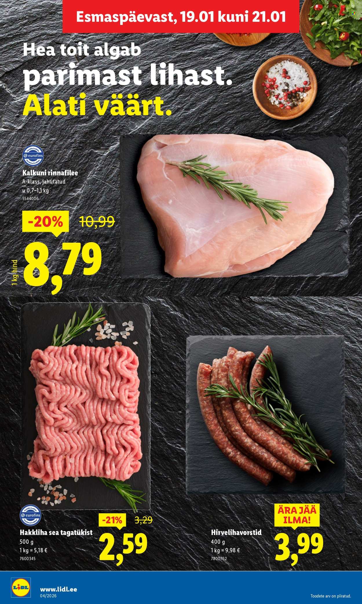 lidl - Lidl kliendileht - Kliendileht (19.01 - 25.01.2026) - page: 6