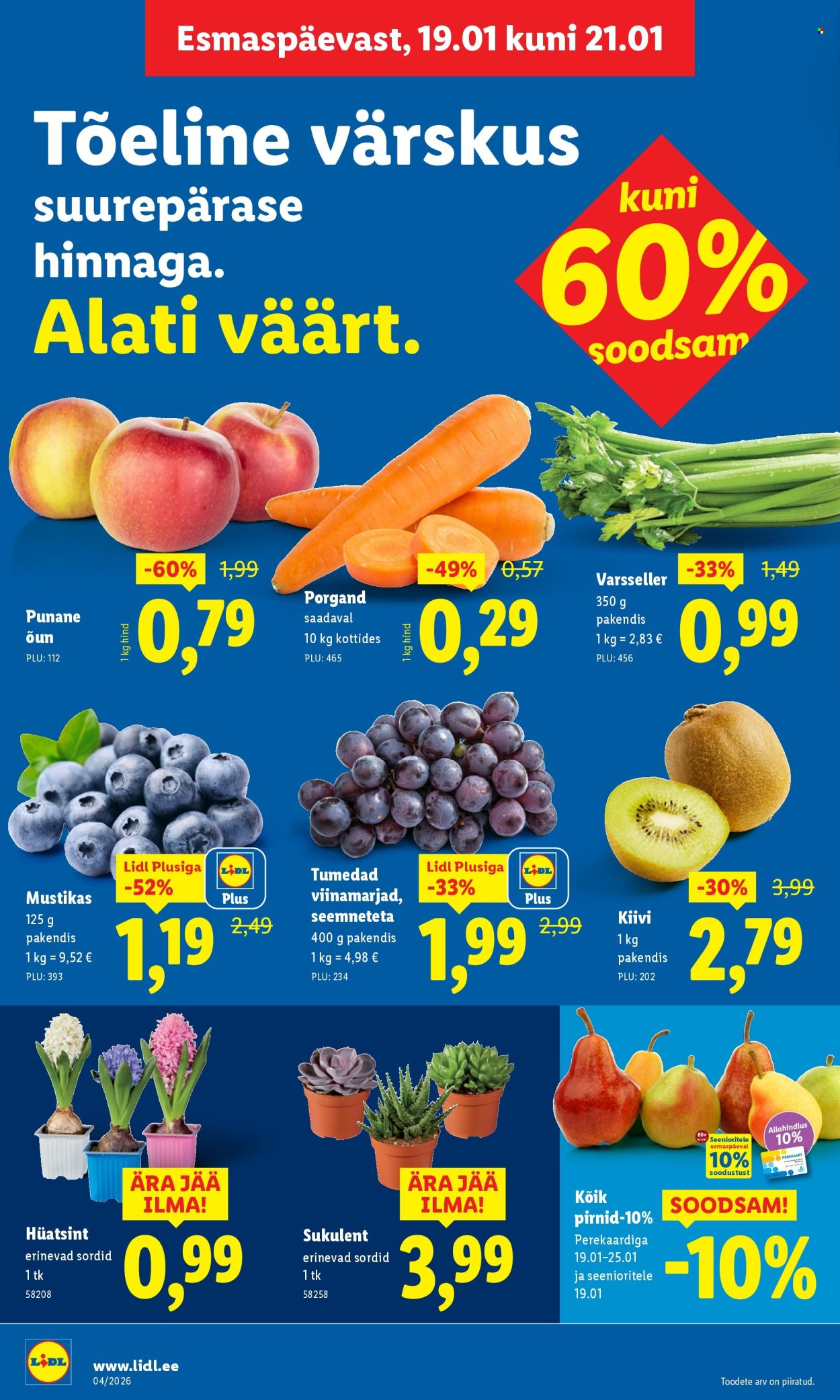 lidl - Lidl kliendileht - Kliendileht (19.01 - 25.01.2026) - page: 4