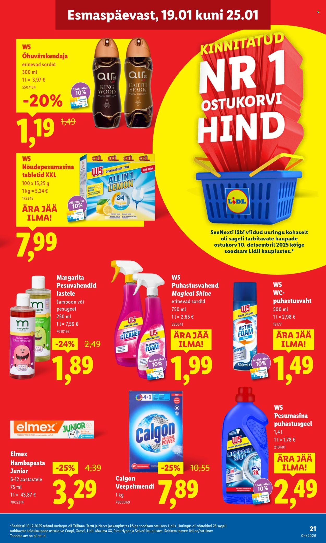 lidl - Lidl kliendileht - Kliendileht (19.01 - 25.01.2026) - page: 21