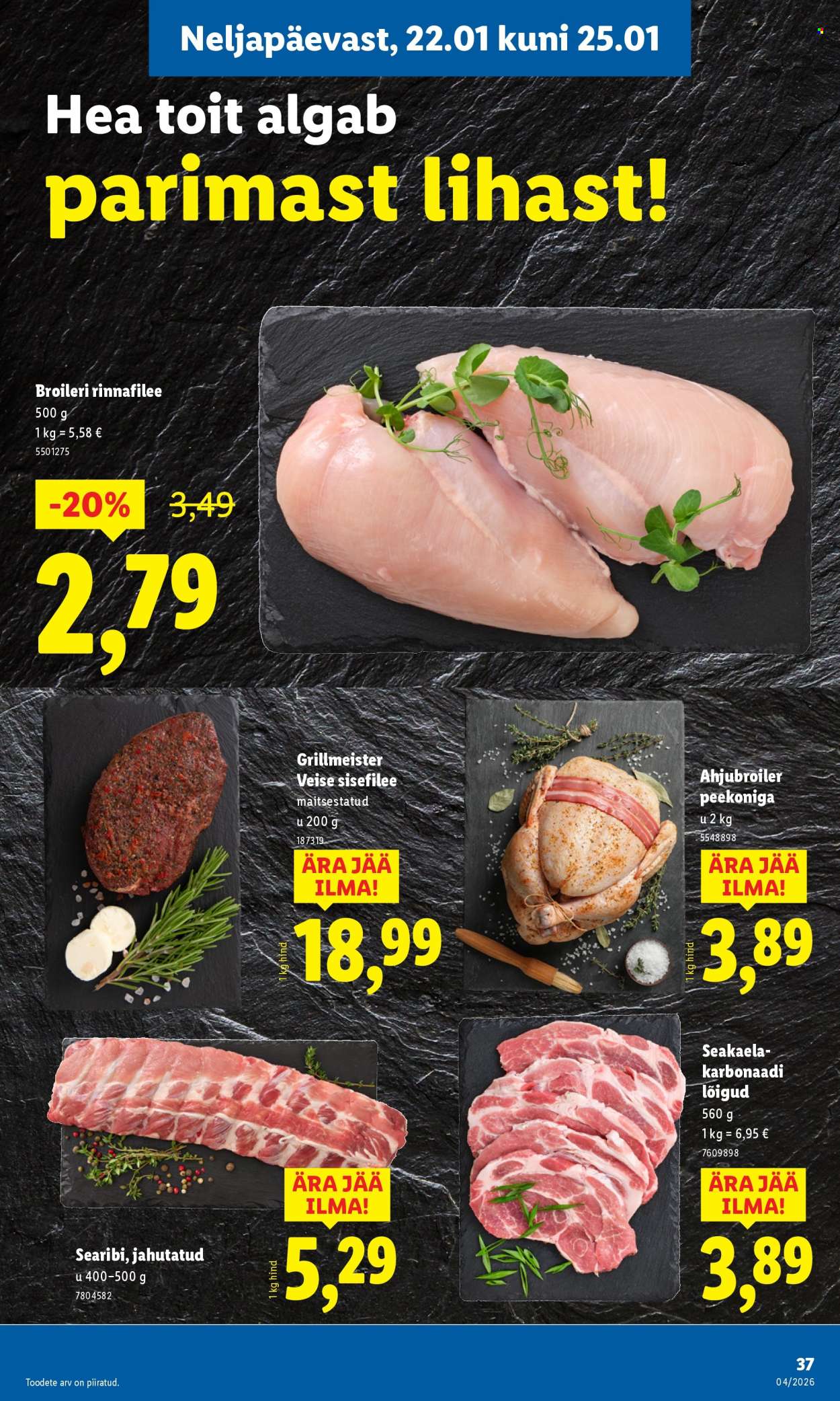 lidl - Lidl kliendileht - Kliendileht (19.01 - 25.01.2026) - page: 37