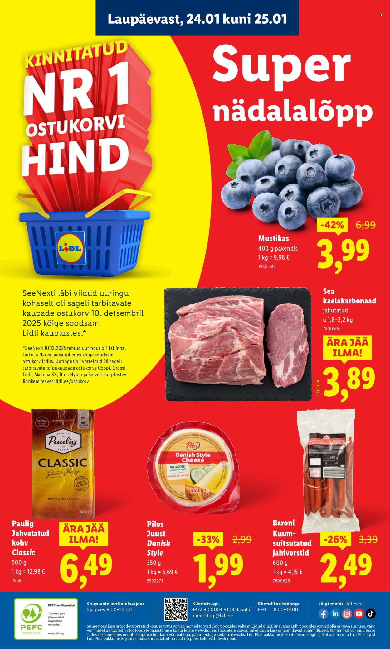 lidl - Lidl kliendileht - Kliendileht (19.01 - 25.01.2026) - page: 38