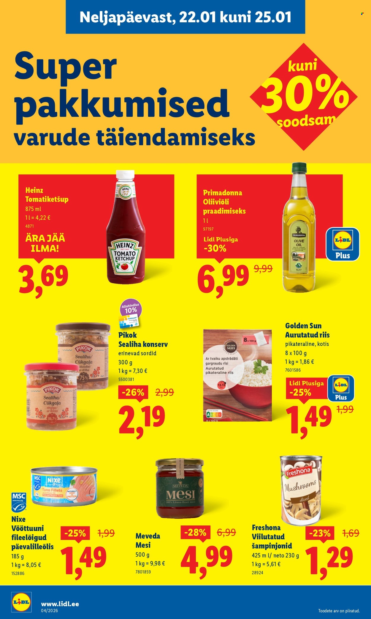 lidl - Lidl kliendileht - Kliendileht (19.01 - 25.01.2026) - page: 26