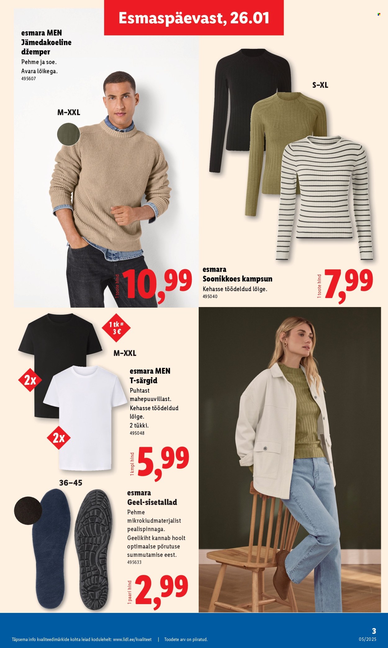 lidl - Lidl kliendileht - Tööstuskaupade pakkumised (26.01 - 1.02.2026) - page: 3