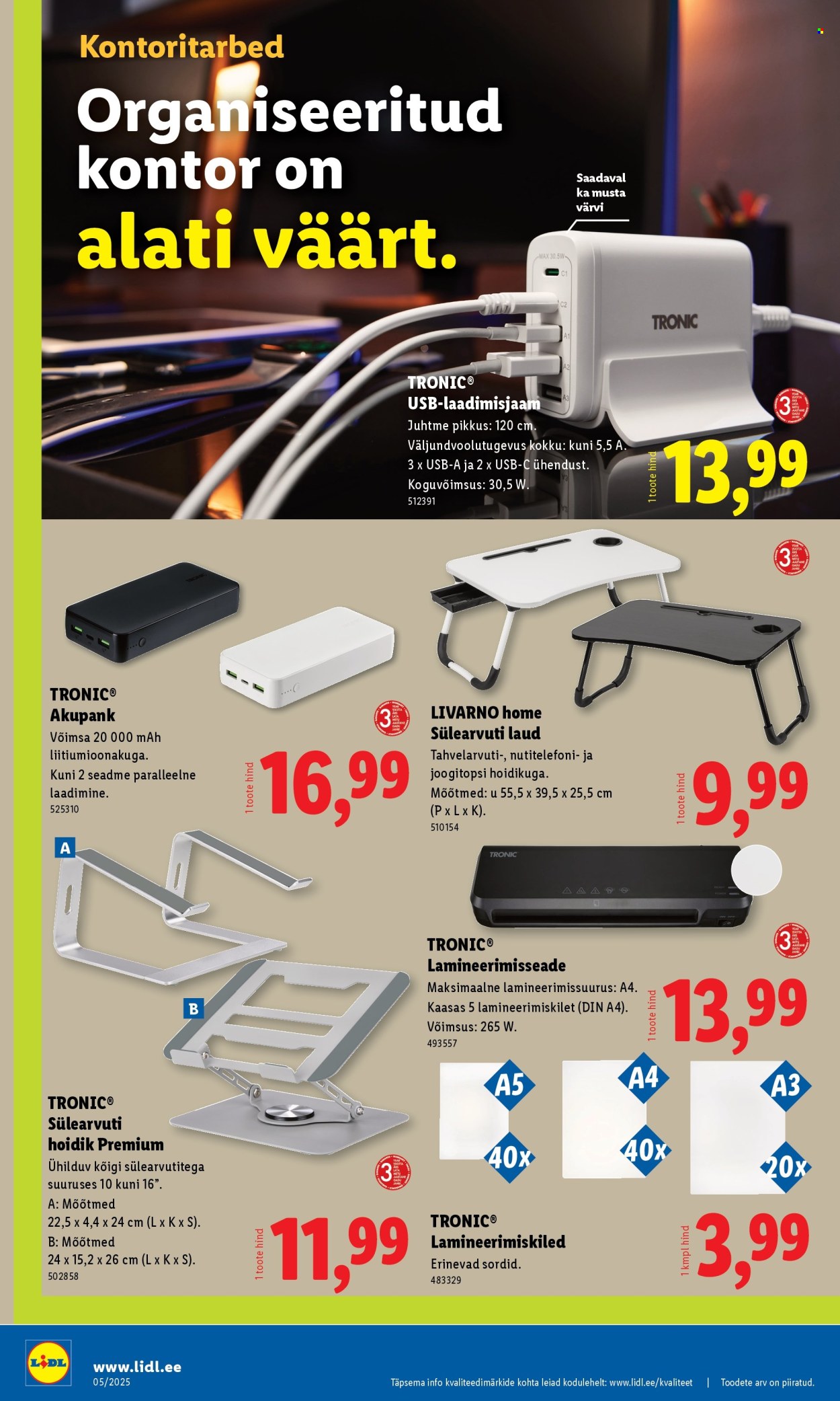 lidl - Lidl kliendileht - Tööstuskaupade pakkumised (26.01 - 1.02.2026) - page: 16