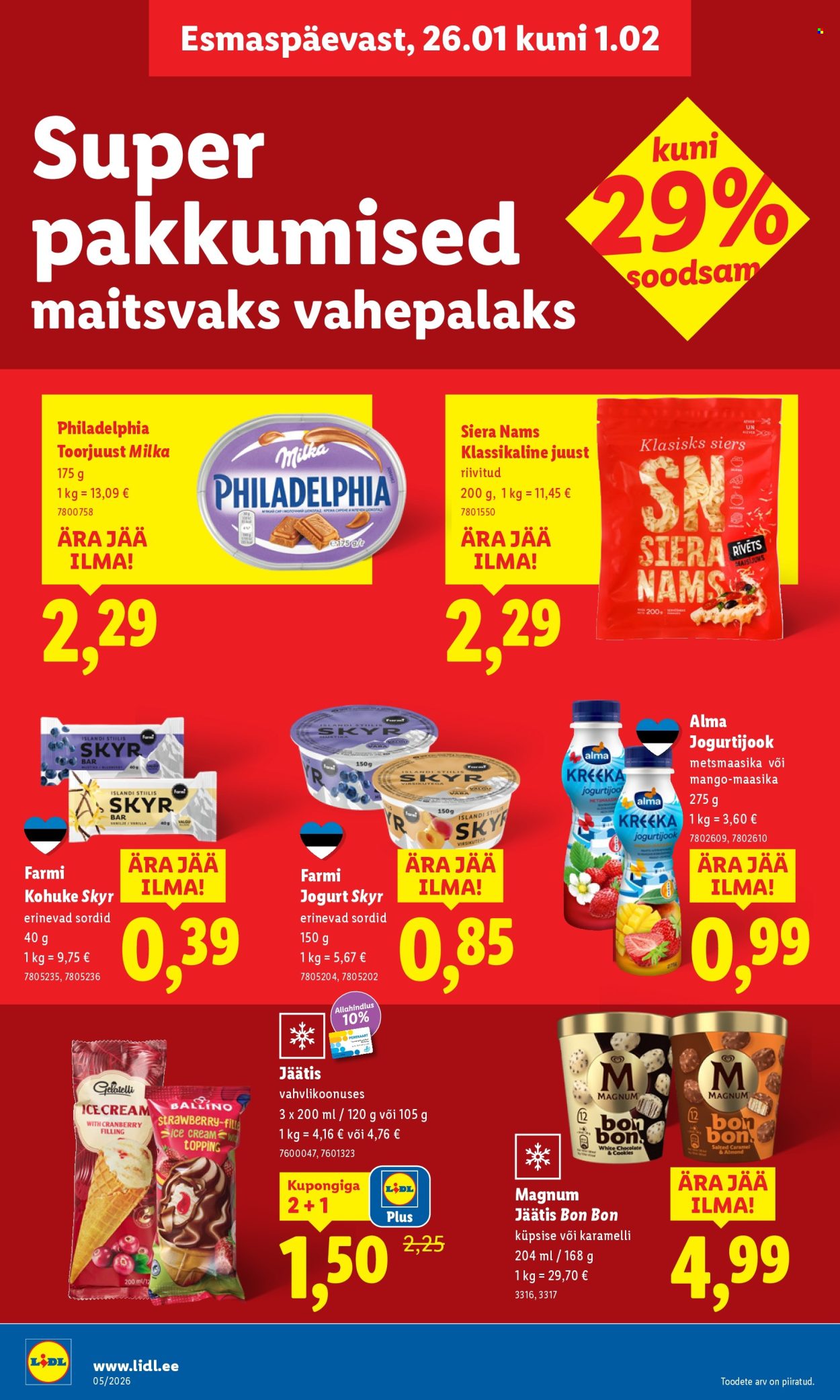 lidl - Lidl kliendileht - Kliendileht (26.01 - 1.02.2026) - page: 10