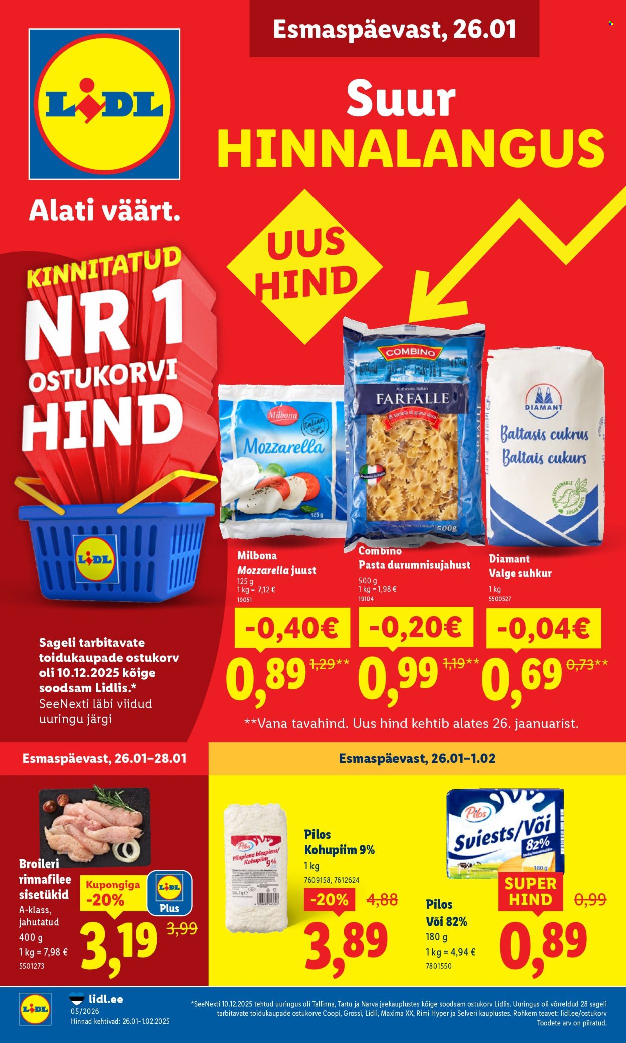 lidl - Lidl kliendileht - Kliendileht (26.01 - 1.02.2026) - page: 1