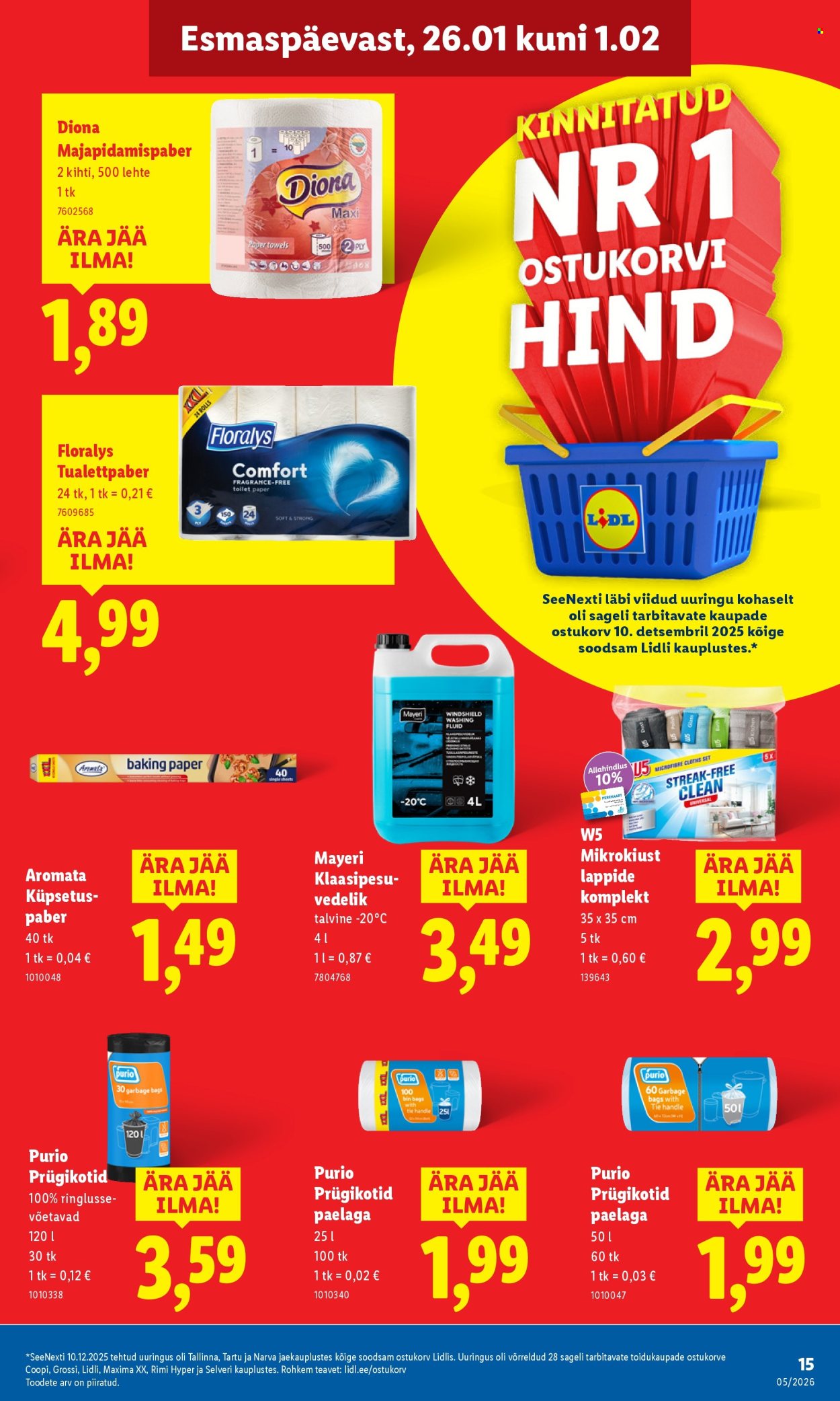 lidl - Lidl kliendileht - Kliendileht (26.01 - 1.02.2026) - page: 15