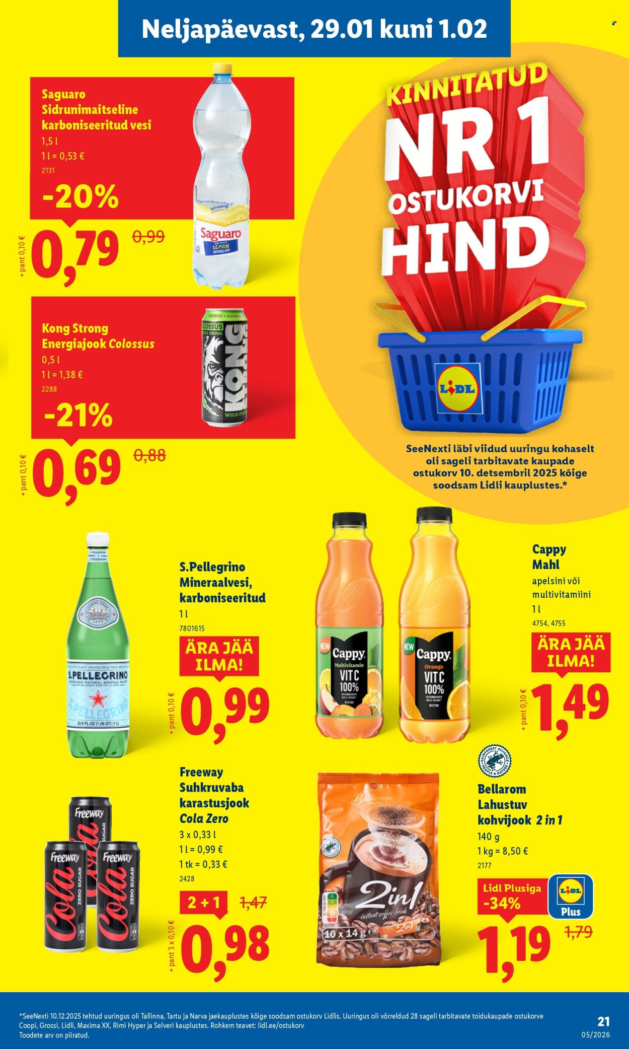 lidl - Lidl kliendileht - Kliendileht (26.01 - 1.02.2026) - page: 21