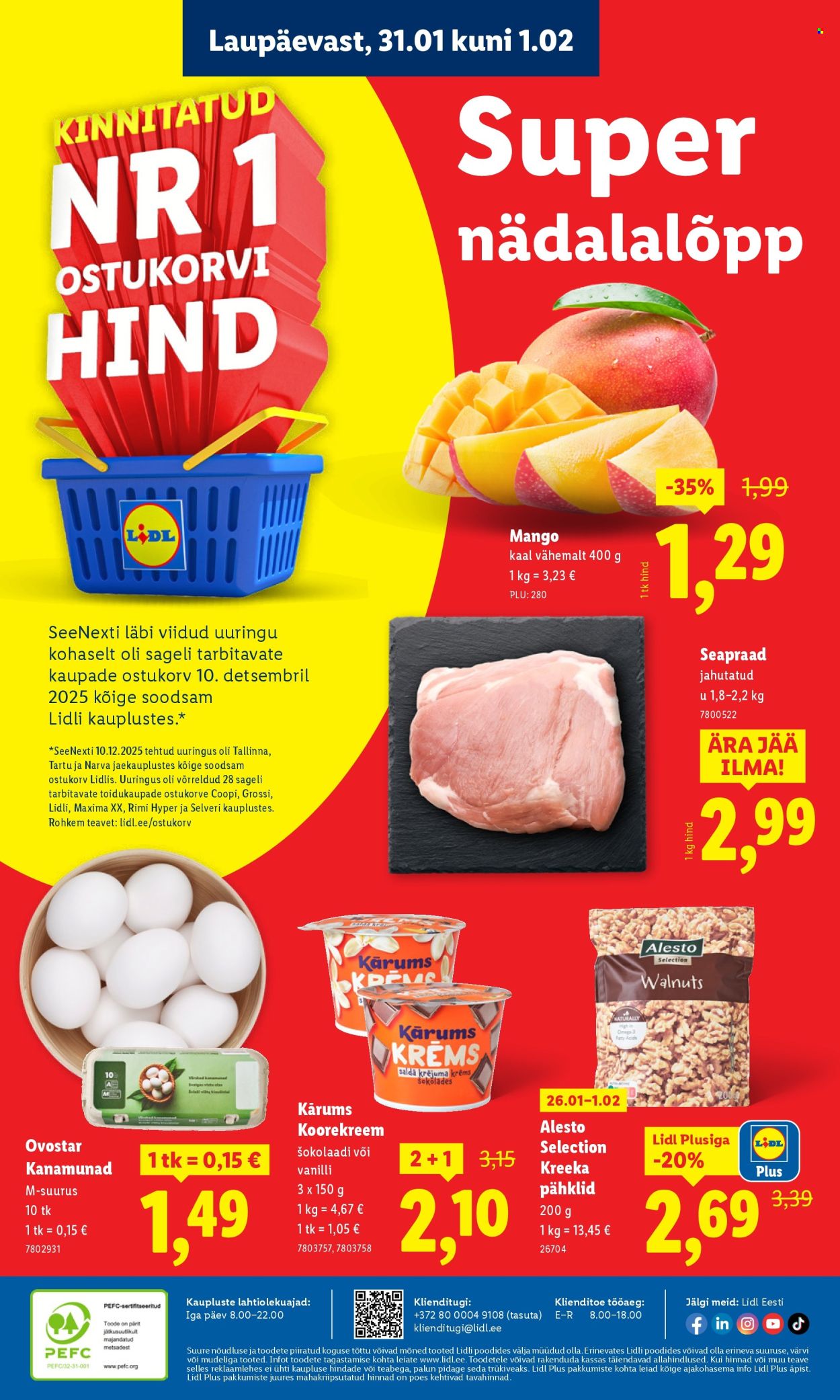 lidl - Lidl kliendileht - Kliendileht (26.01 - 1.02.2026) - page: 32