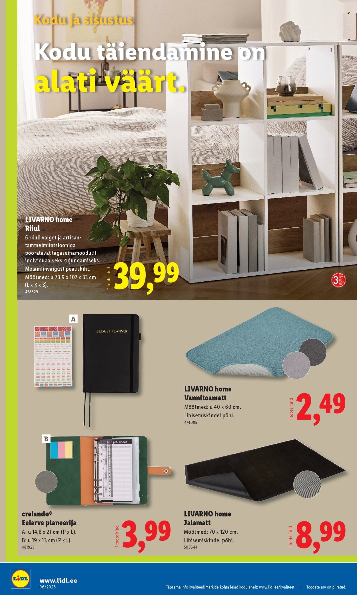 lidl - Lidl kliendileht - Tööstuskaupade pakkumised (2.02 - 8.02.2026) - page: 6