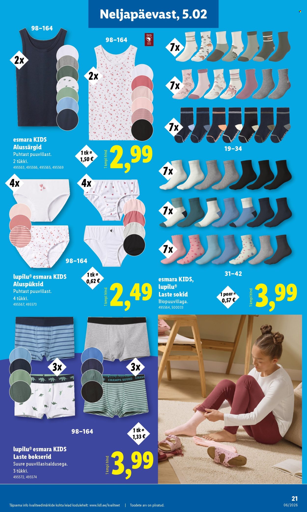 lidl - Lidl kliendileht - Tööstuskaupade pakkumised (2.02 - 8.02.2026) - page: 21