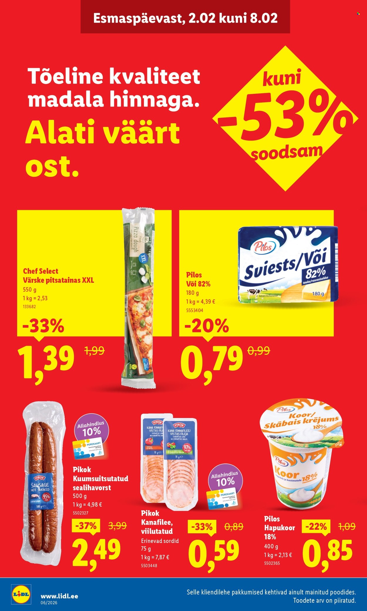 lidl - Lidl kliendileht - Allahindluste tormijooks (2.02 - 8.02.2026) - page: 6