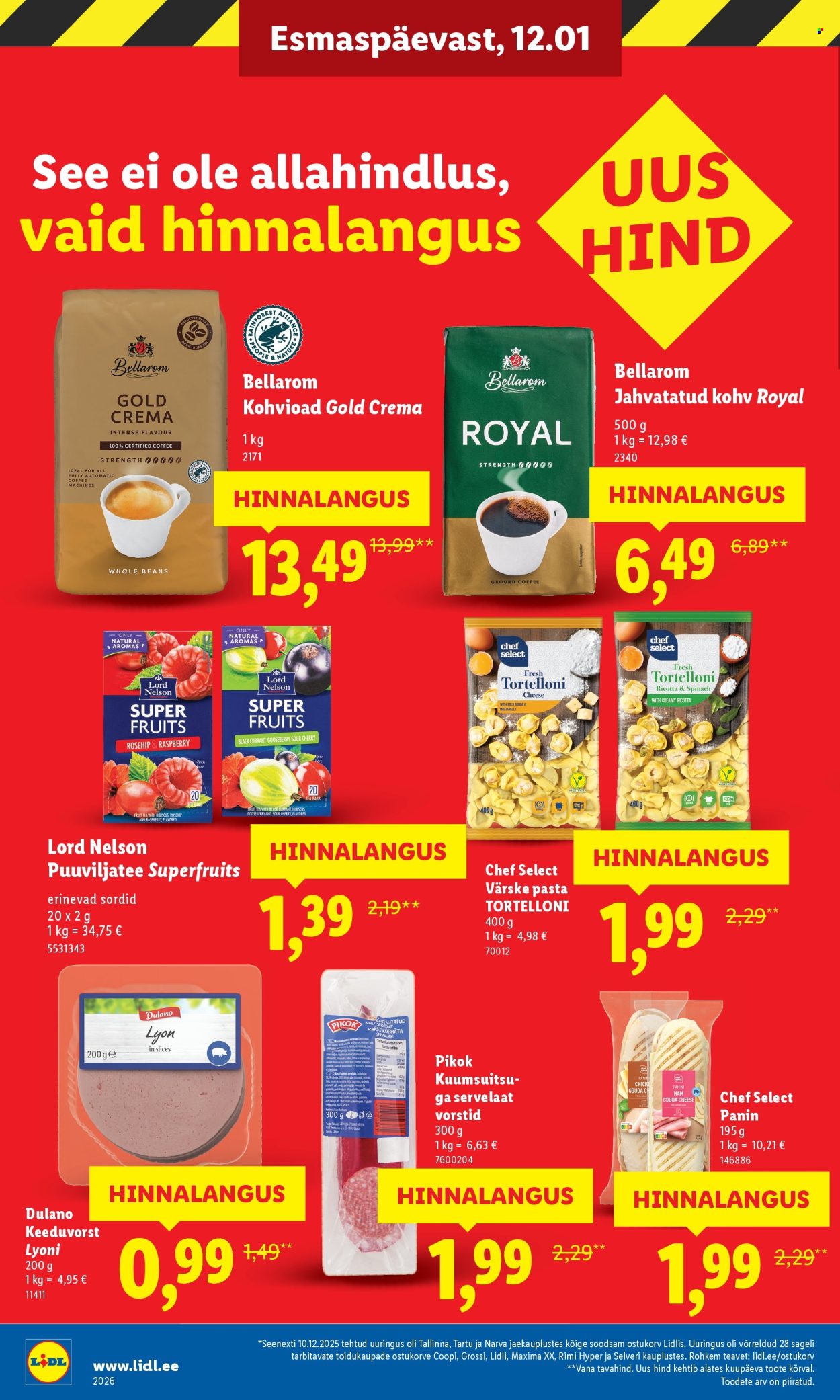 lidl - Lidl kliendileht - Suur hinnalangus (2.02 - 8.02.2026) - page: 18