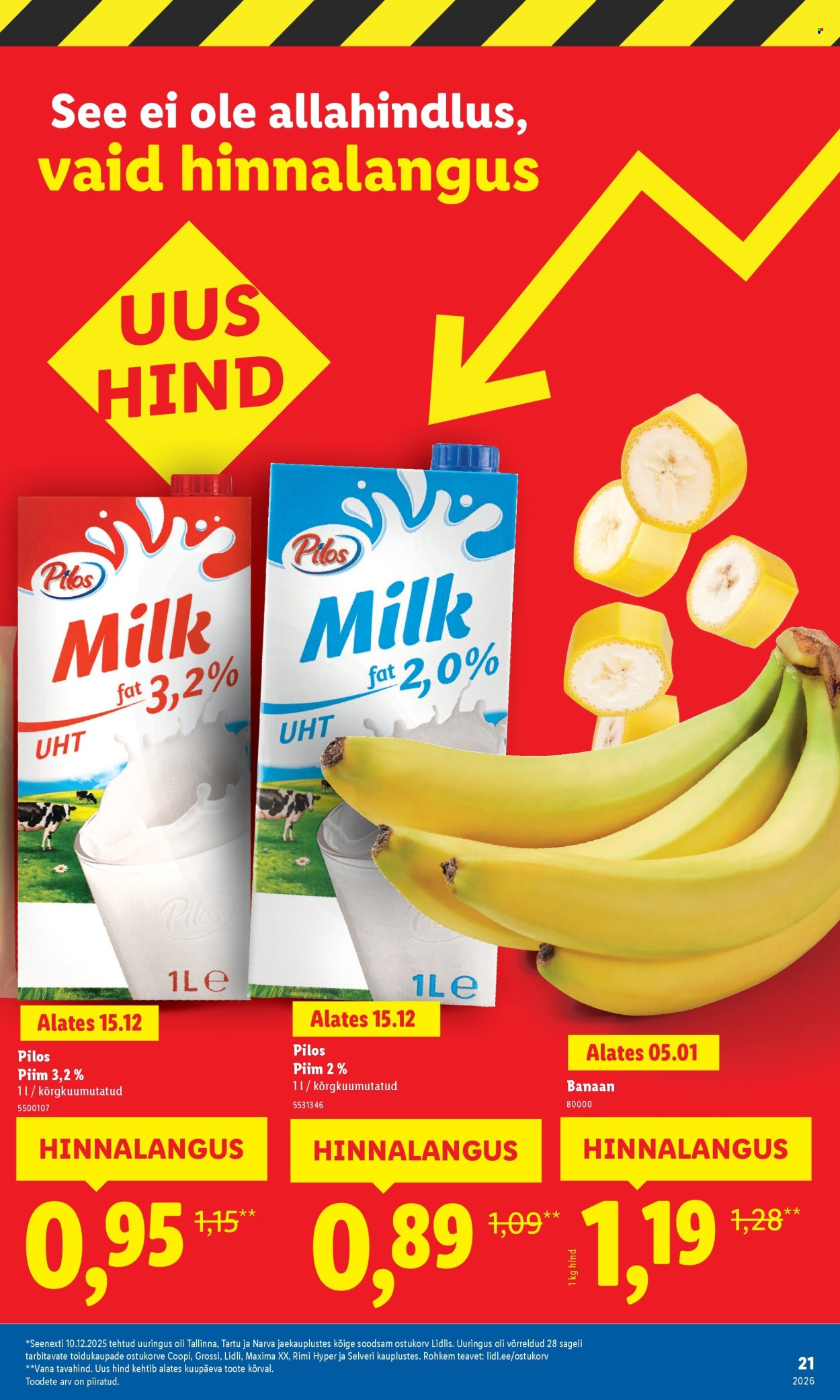 lidl - Lidl kliendileht - Suur hinnalangus (2.02 - 8.02.2026) - page: 21