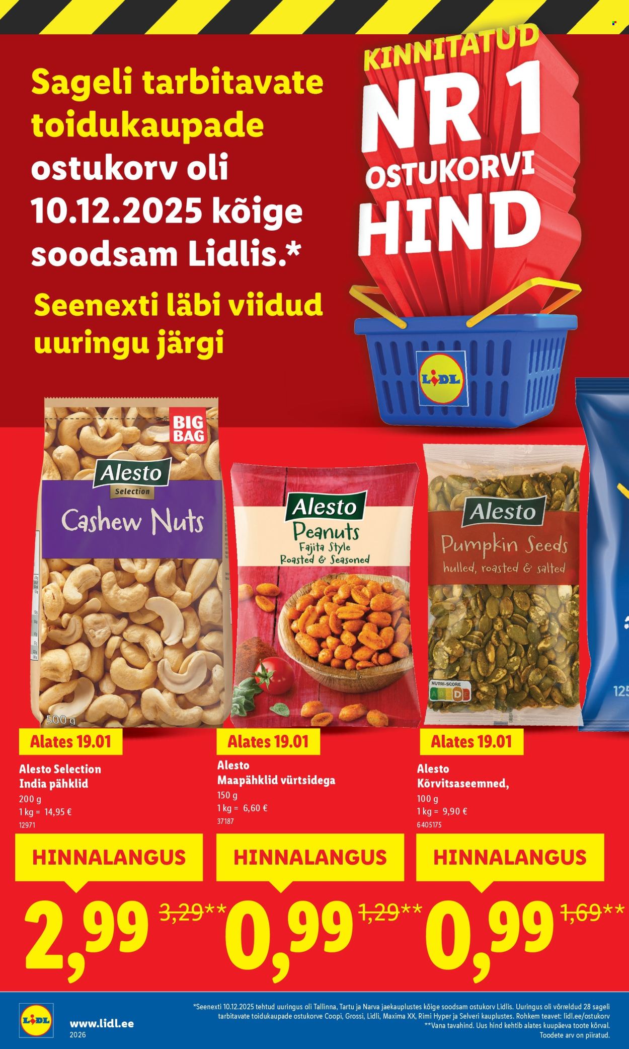 lidl - Lidl kliendileht - Suur hinnalangus (2.02 - 8.02.2026) - page: 10
