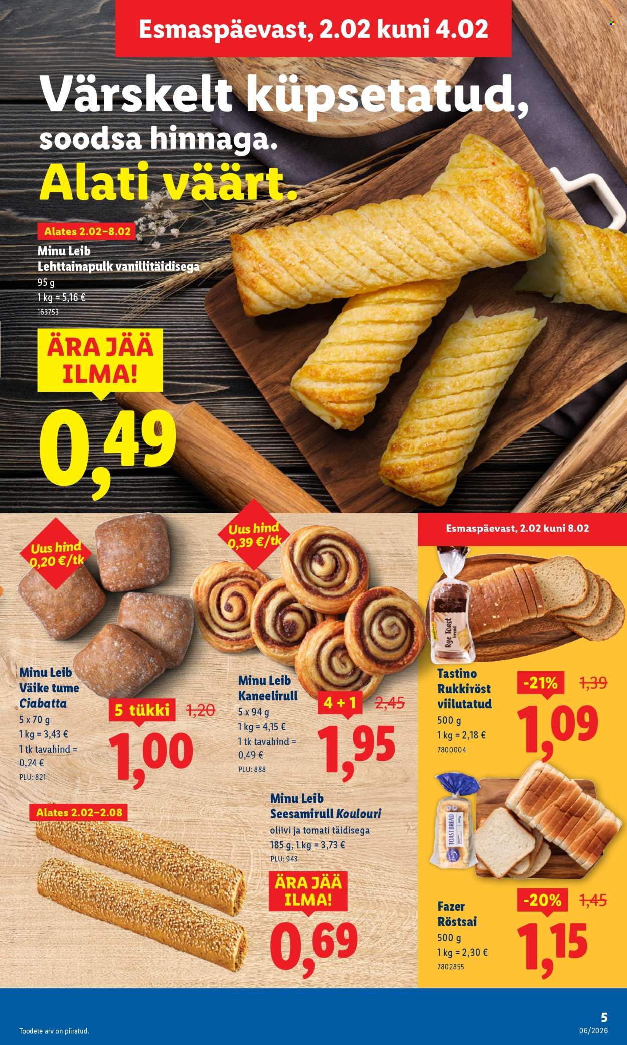 lidl - Lidl kliendileht - Kliendileht (2.02 - 8.02.2026) - page: 5