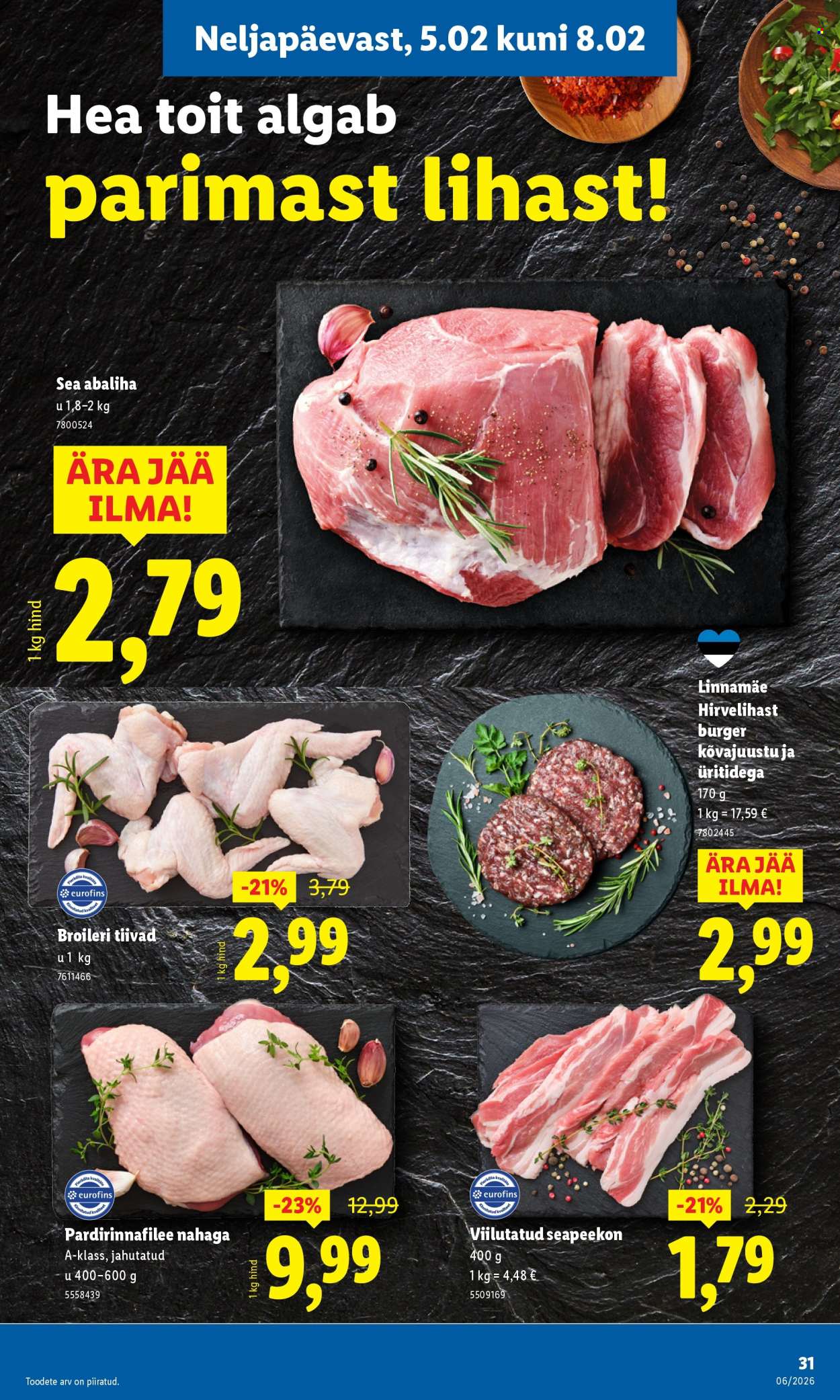 lidl - Lidl kliendileht - Kliendileht (2.02 - 8.02.2026) - page: 31