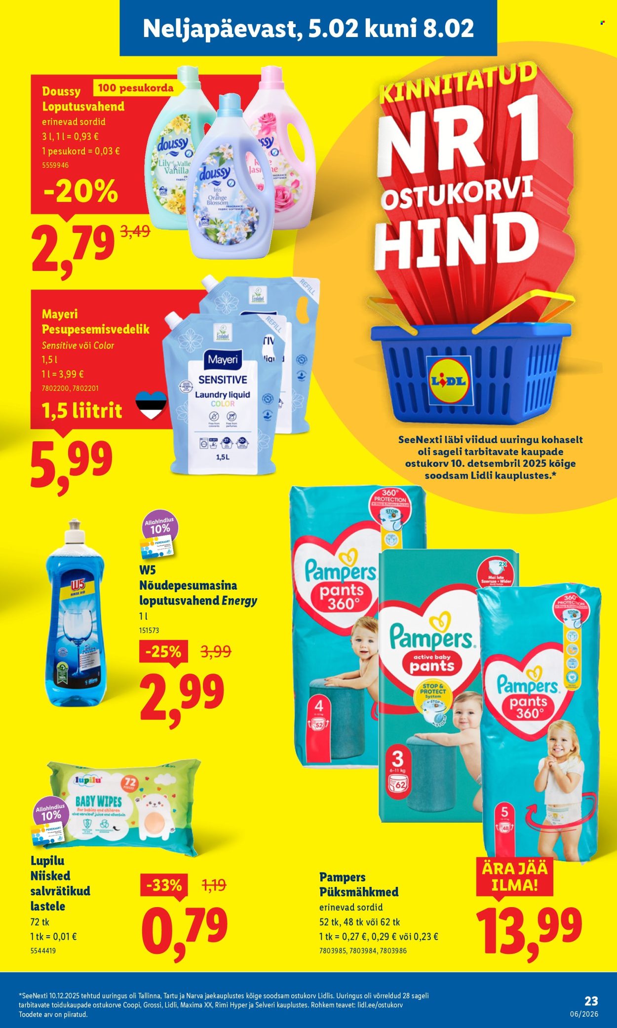 lidl - Lidl kliendileht - Kliendileht (2.02 - 8.02.2026) - page: 23