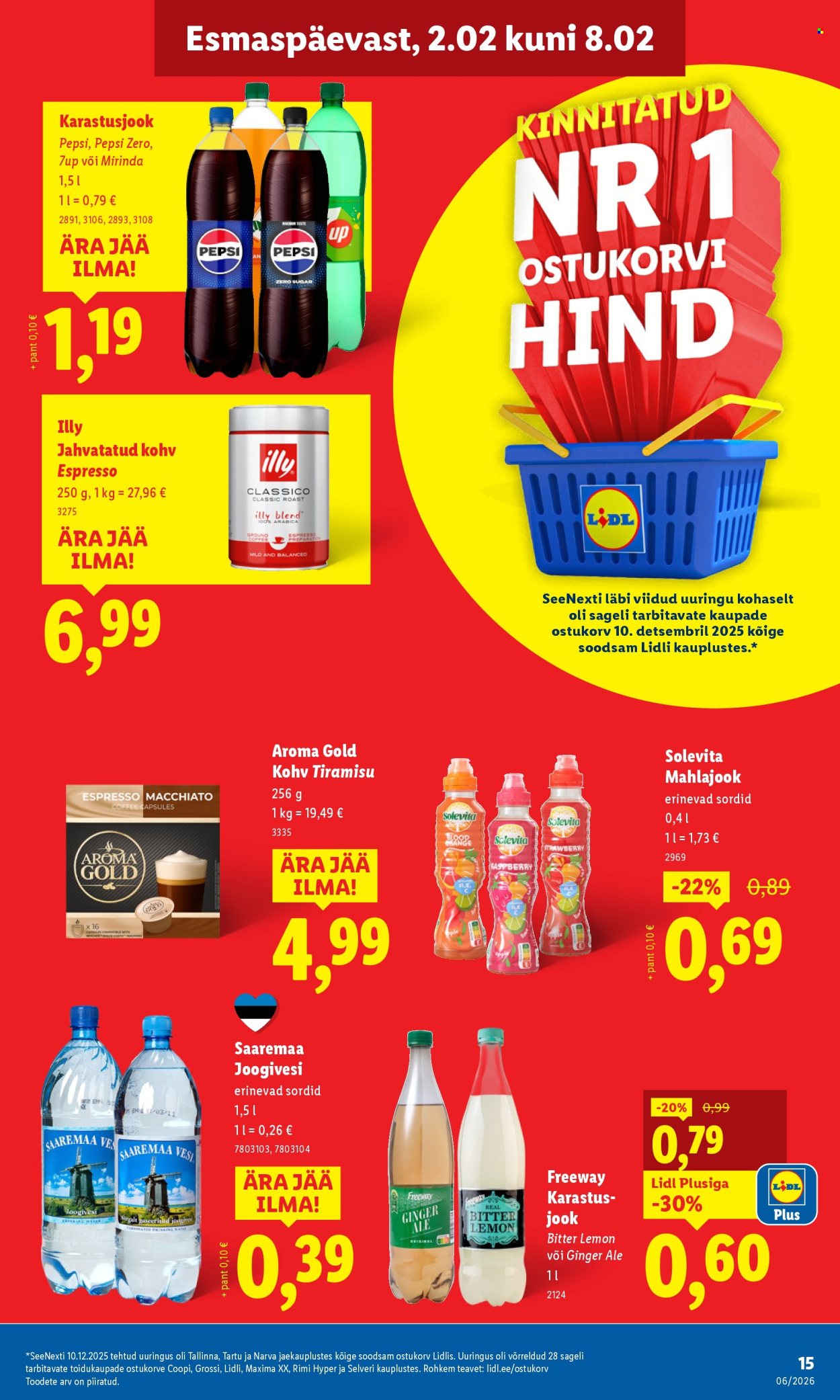 lidl - Lidl kliendileht - Kliendileht (2.02 - 8.02.2026) - page: 15