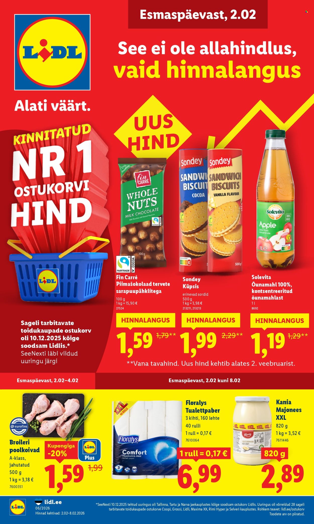 lidl - Lidl kliendileht - Kliendileht (2.02 - 8.02.2026)