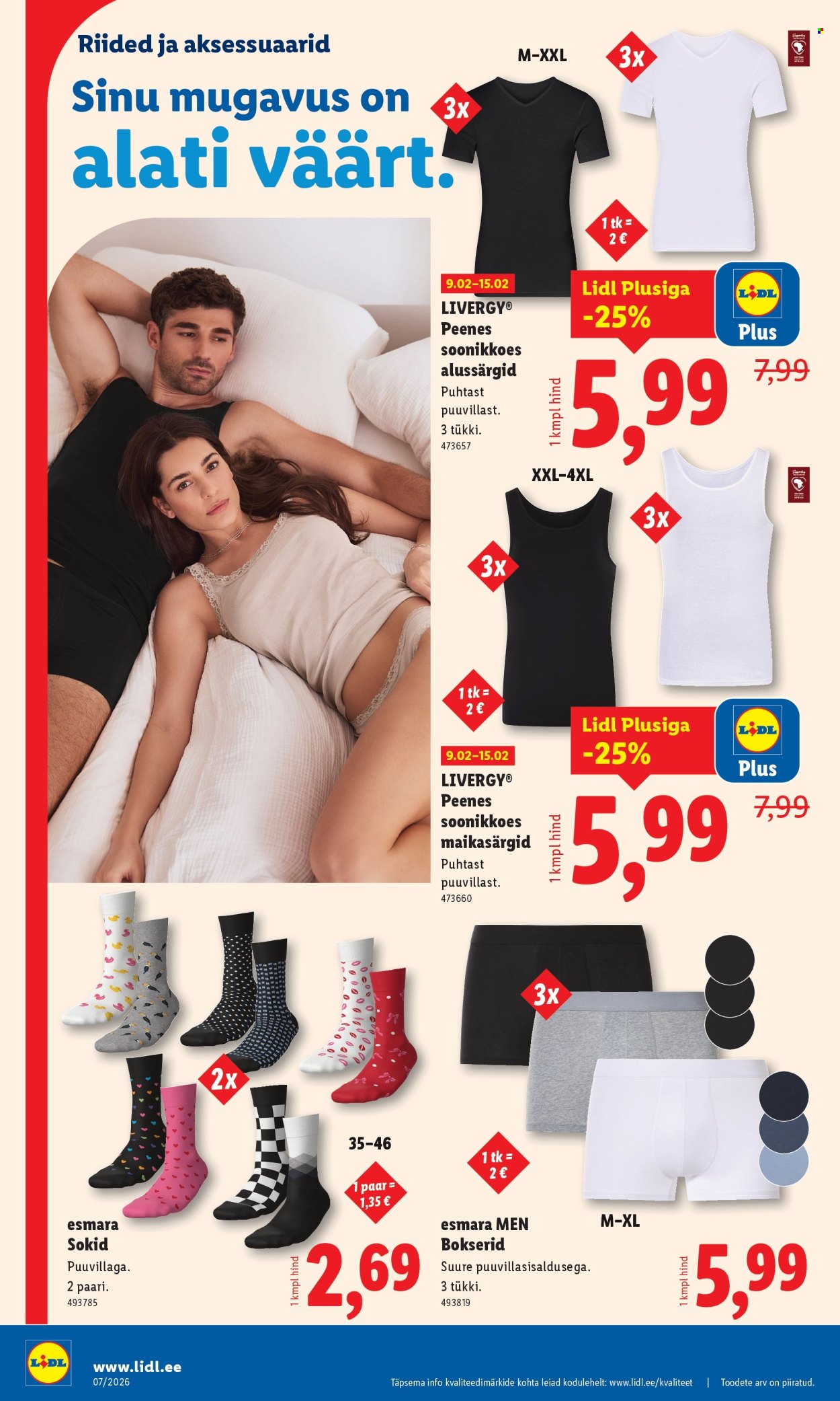 lidl - Lidl kliendileht - Tööstuskaupade pakkumised (9.02 - 15.02.2026) - page: 6