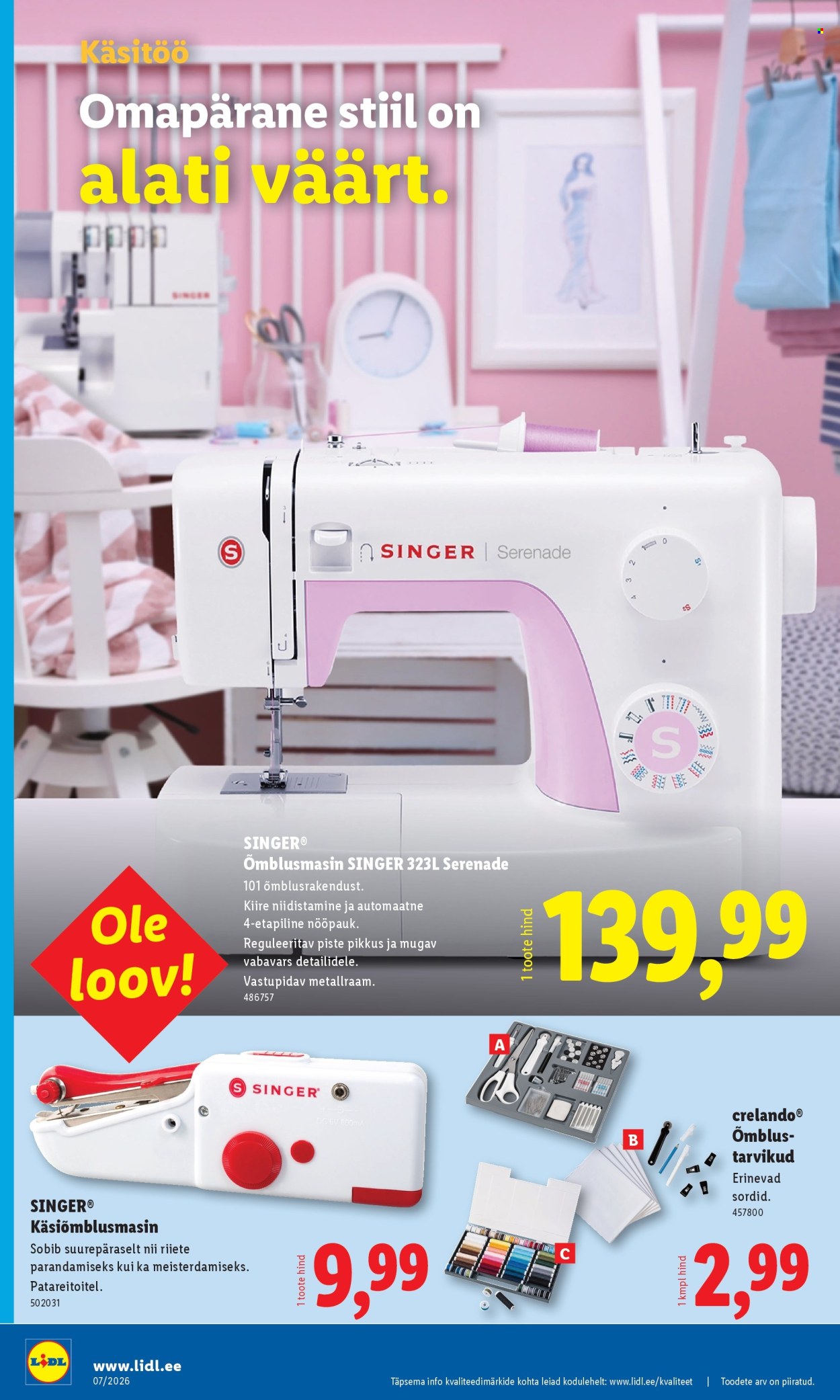 lidl - Lidl kliendileht - Tööstuskaupade pakkumised (9.02 - 15.02.2026) - page: 10