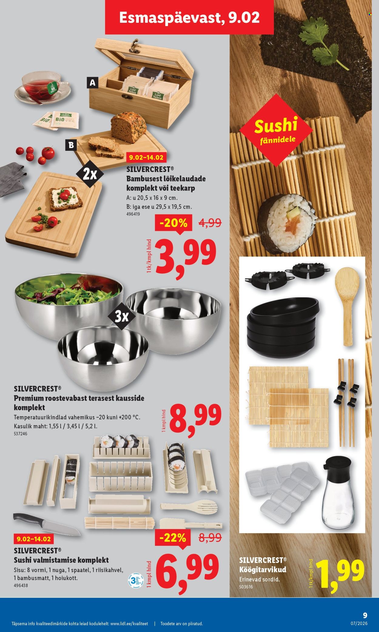 lidl - Lidl kliendileht - Tööstuskaupade pakkumised (9.02 - 15.02.2026) - page: 9