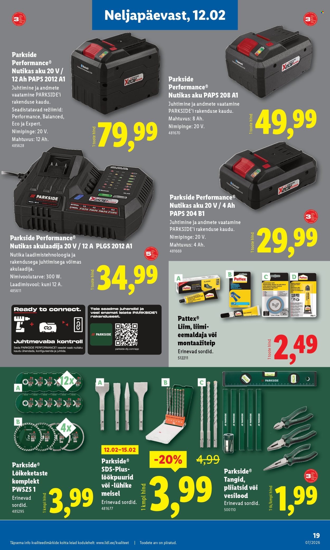 lidl - Lidl kliendileht - Tööstuskaupade pakkumised (9.02 - 15.02.2026) - page: 19