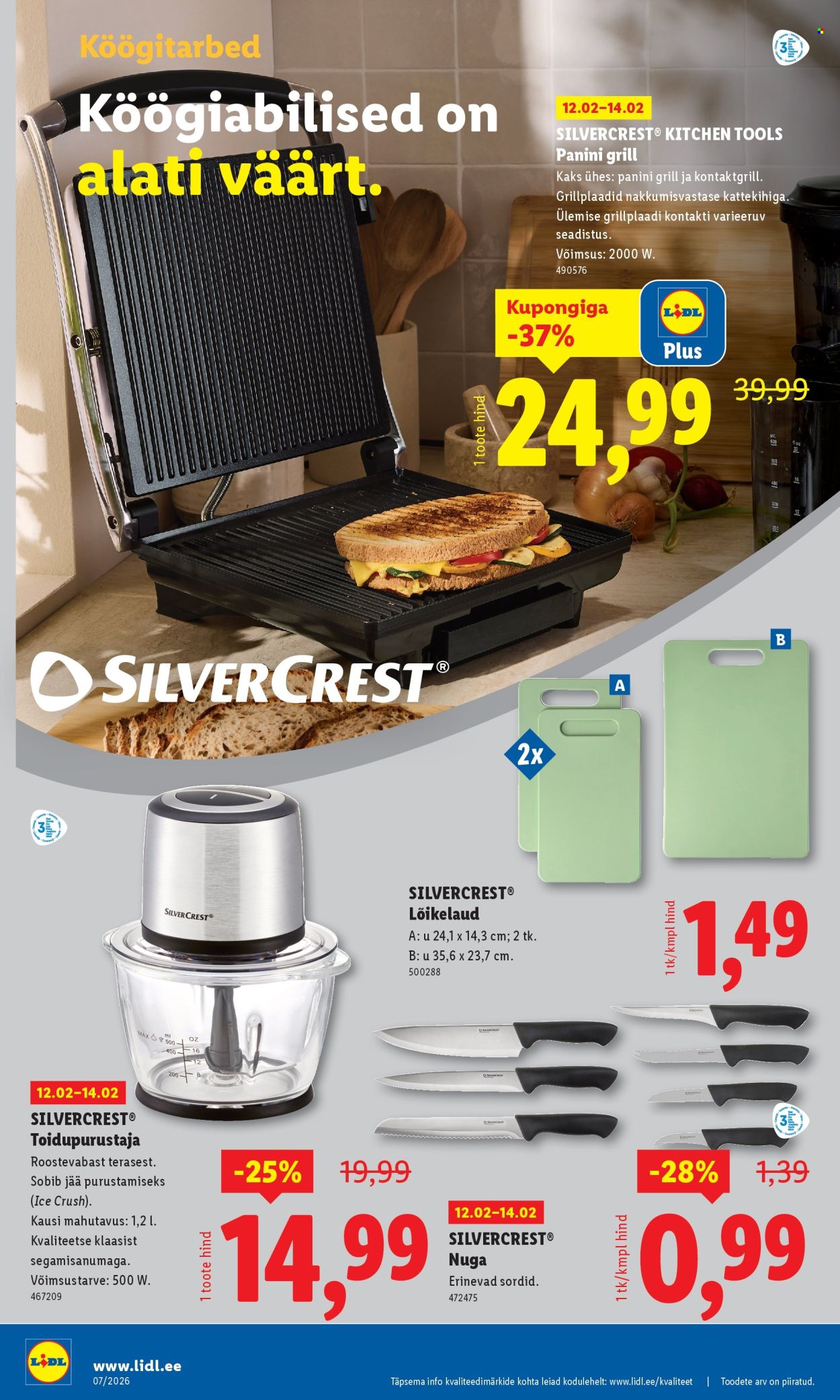 lidl - Lidl kliendileht - Tööstuskaupade pakkumised (9.02 - 15.02.2026) - page: 14
