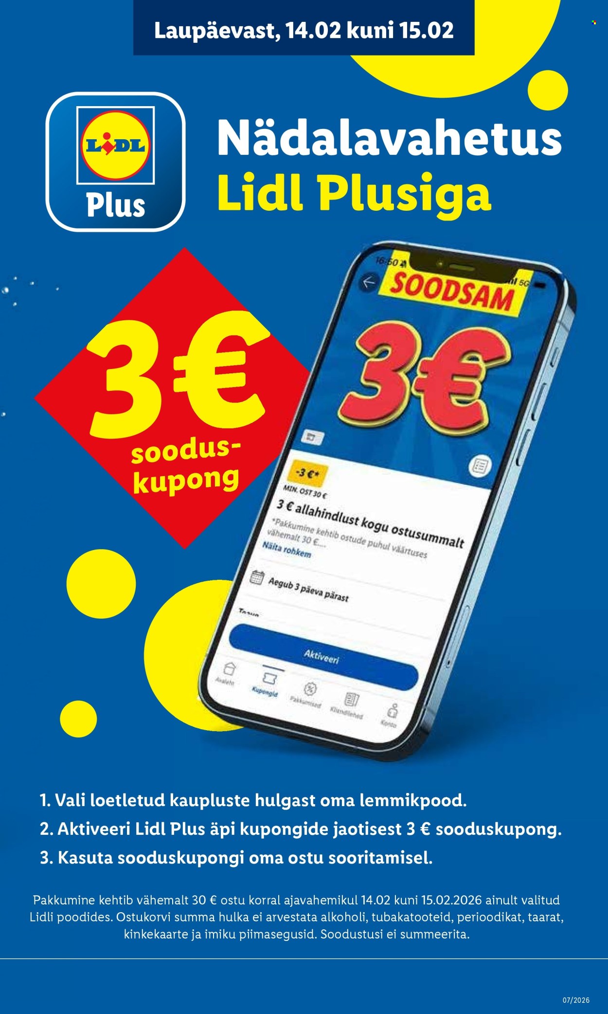 lidl - Lidl kliendileht - Allahindluste tormijooks (9.02 - 15.02.2026) - page: 3