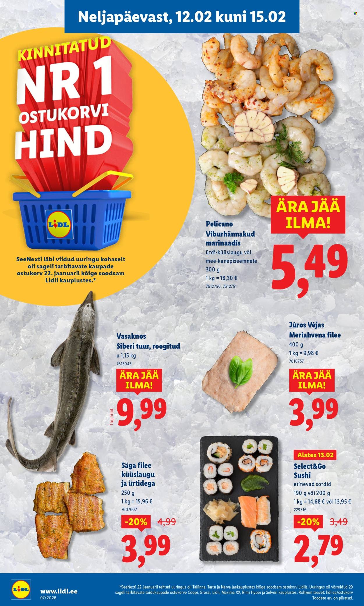 lidl - Lidl kliendileht - Kliendileht (9.02 - 15.02.2026) - page: 38