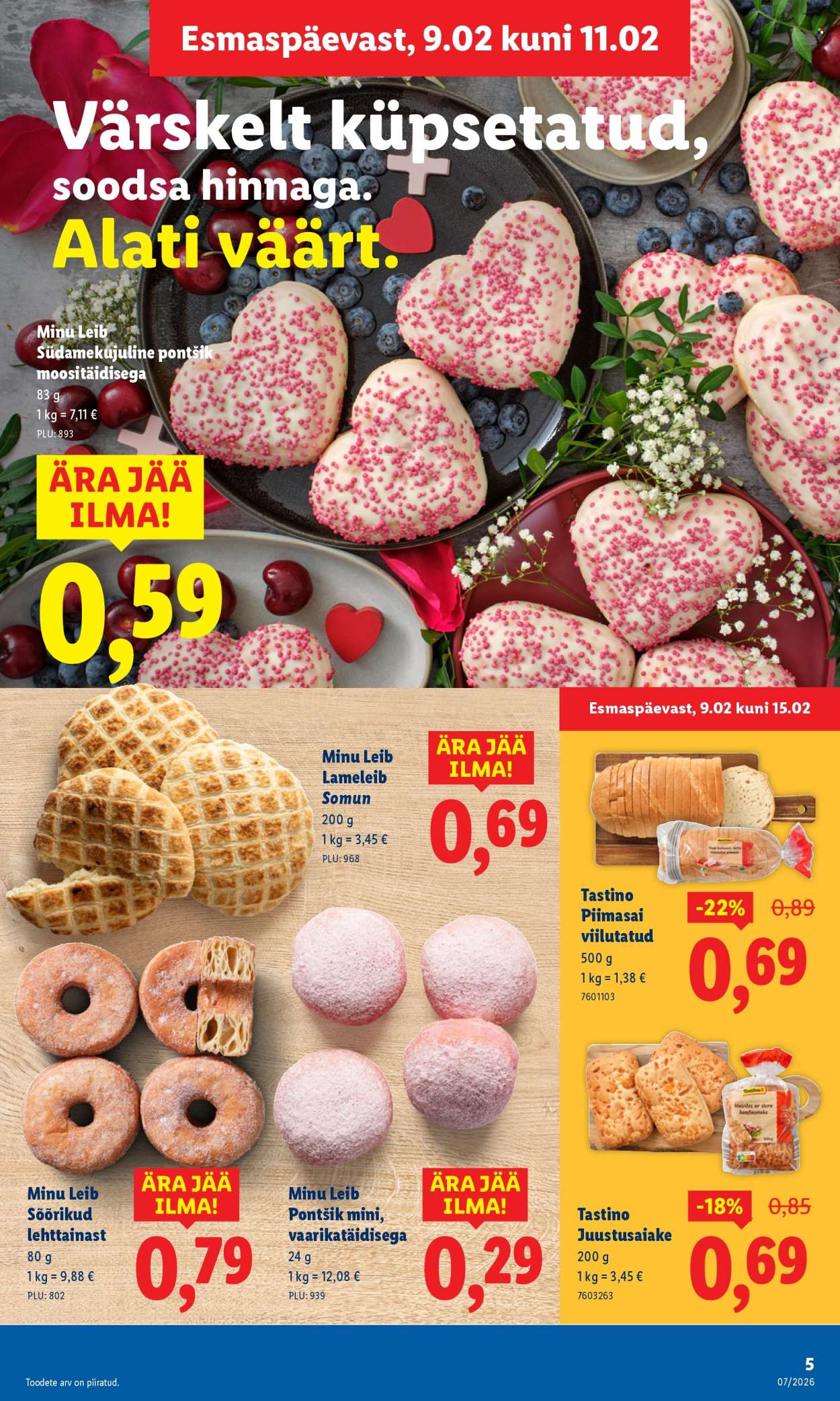 lidl - Lidl kliendileht - Kliendileht (9.02 - 15.02.2026) - page: 5