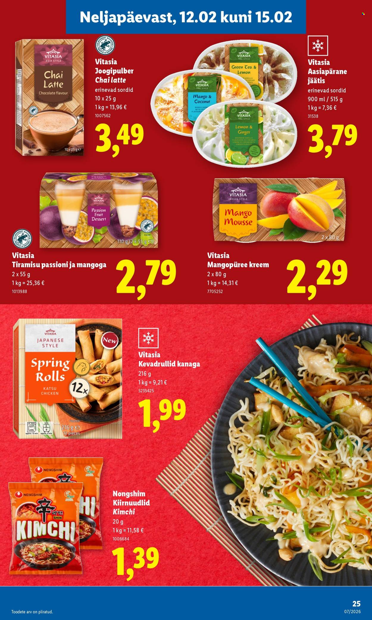 lidl - Lidl kliendileht - Kliendileht (9.02 - 15.02.2026) - page: 25
